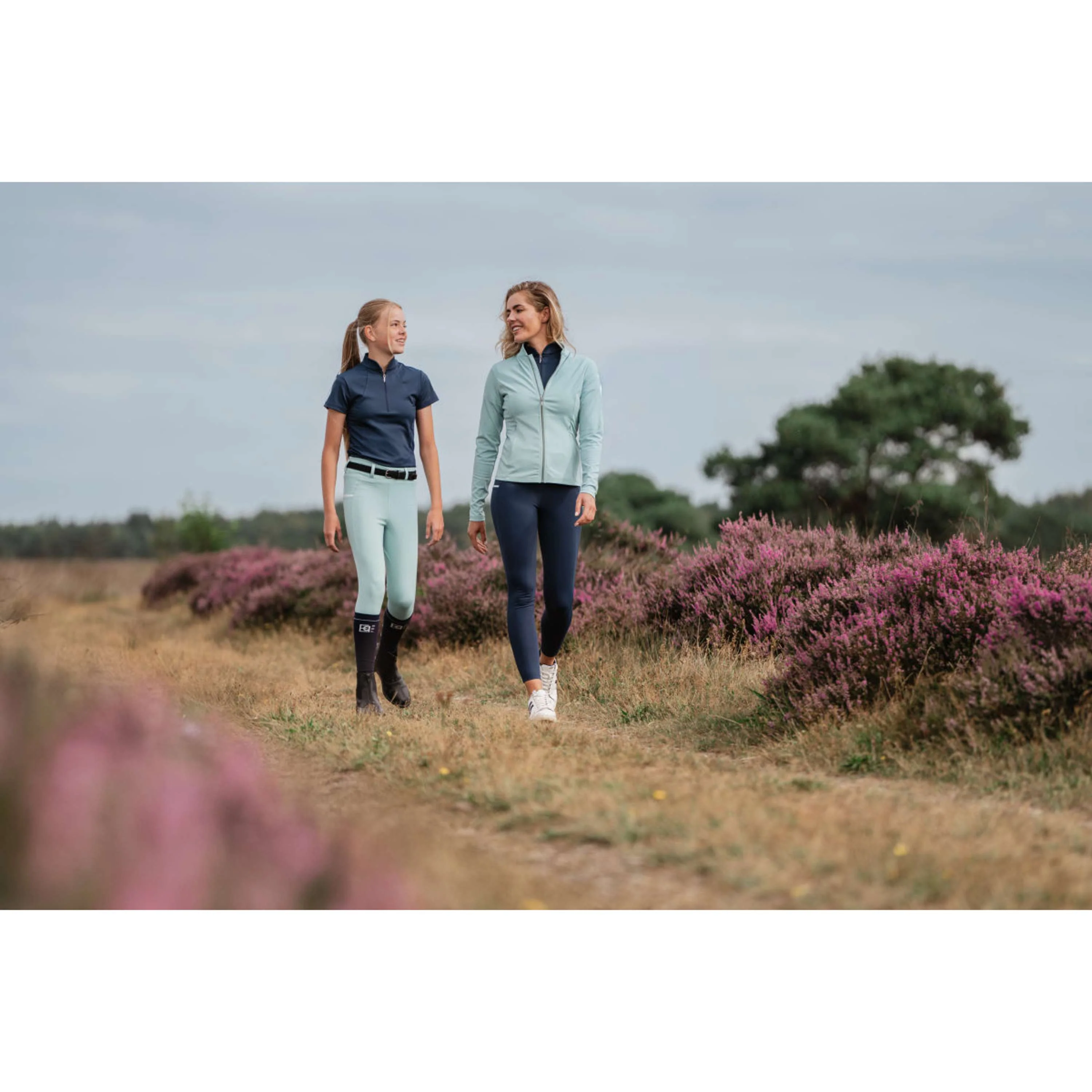 EQPRO Legging d'Équitation Sofia Full Grip Blue Reef - Image 7