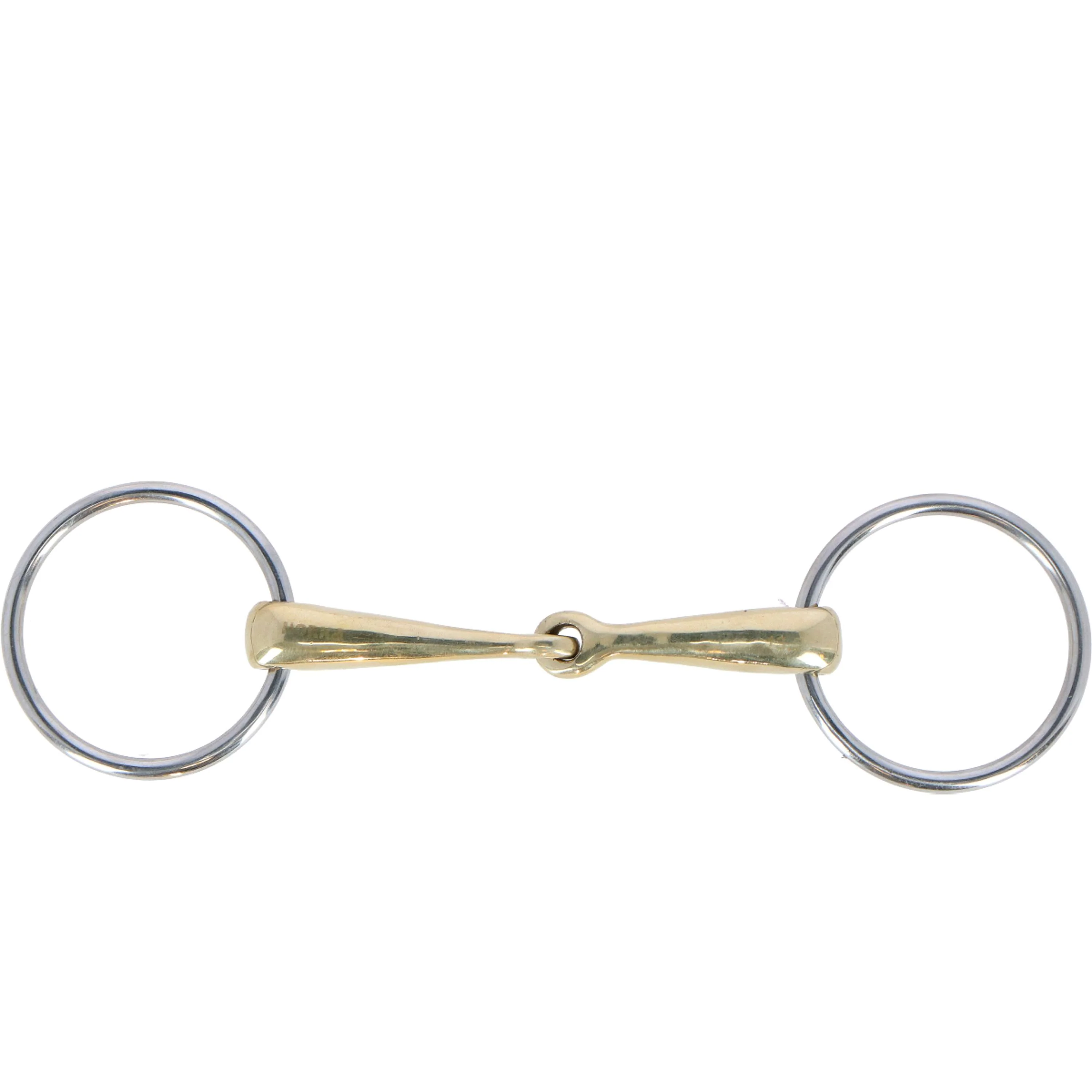 HORKA Mors de Filet Brisure 18mm Latation doré