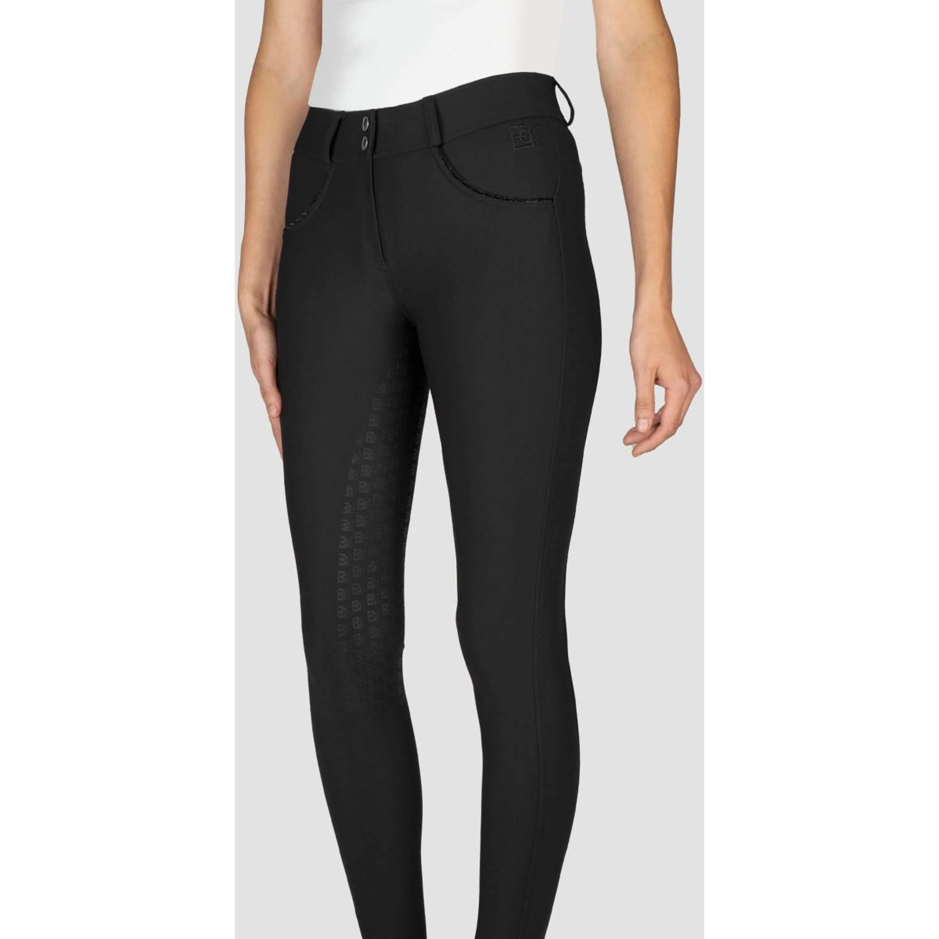 HORKA Pantalon d'Équitation Elina Noir - Image 5