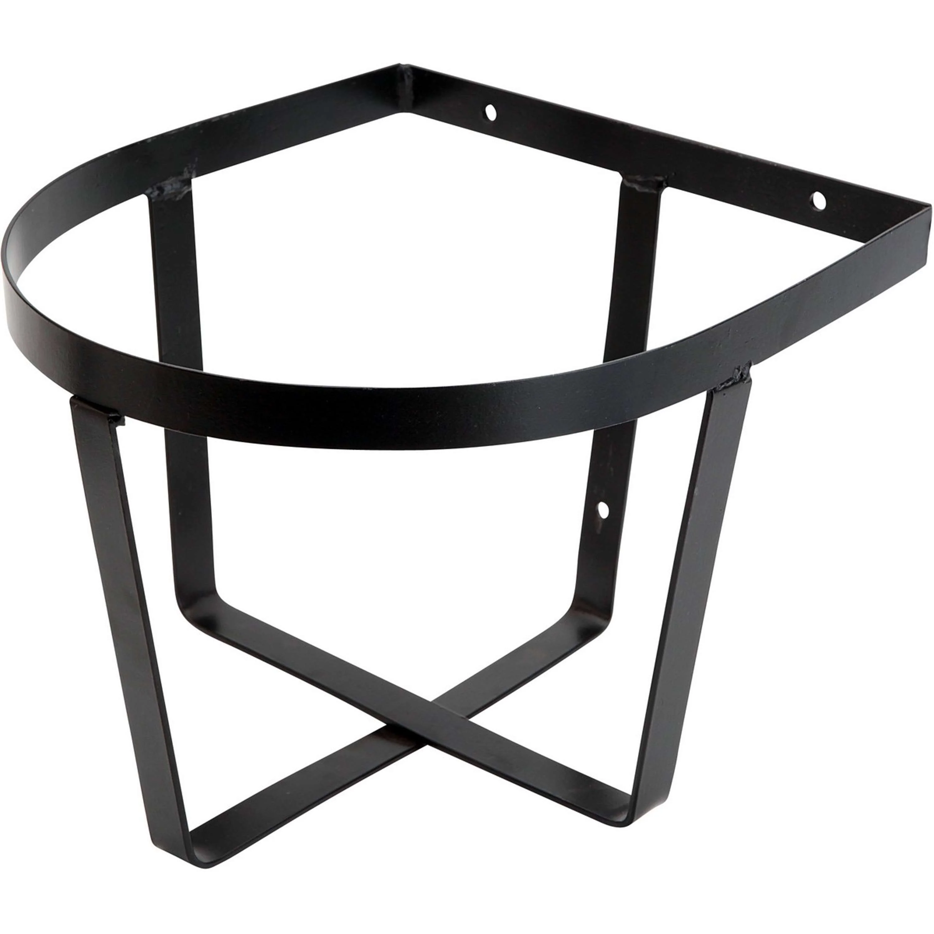 HORKA Porte Seau Acier Noir