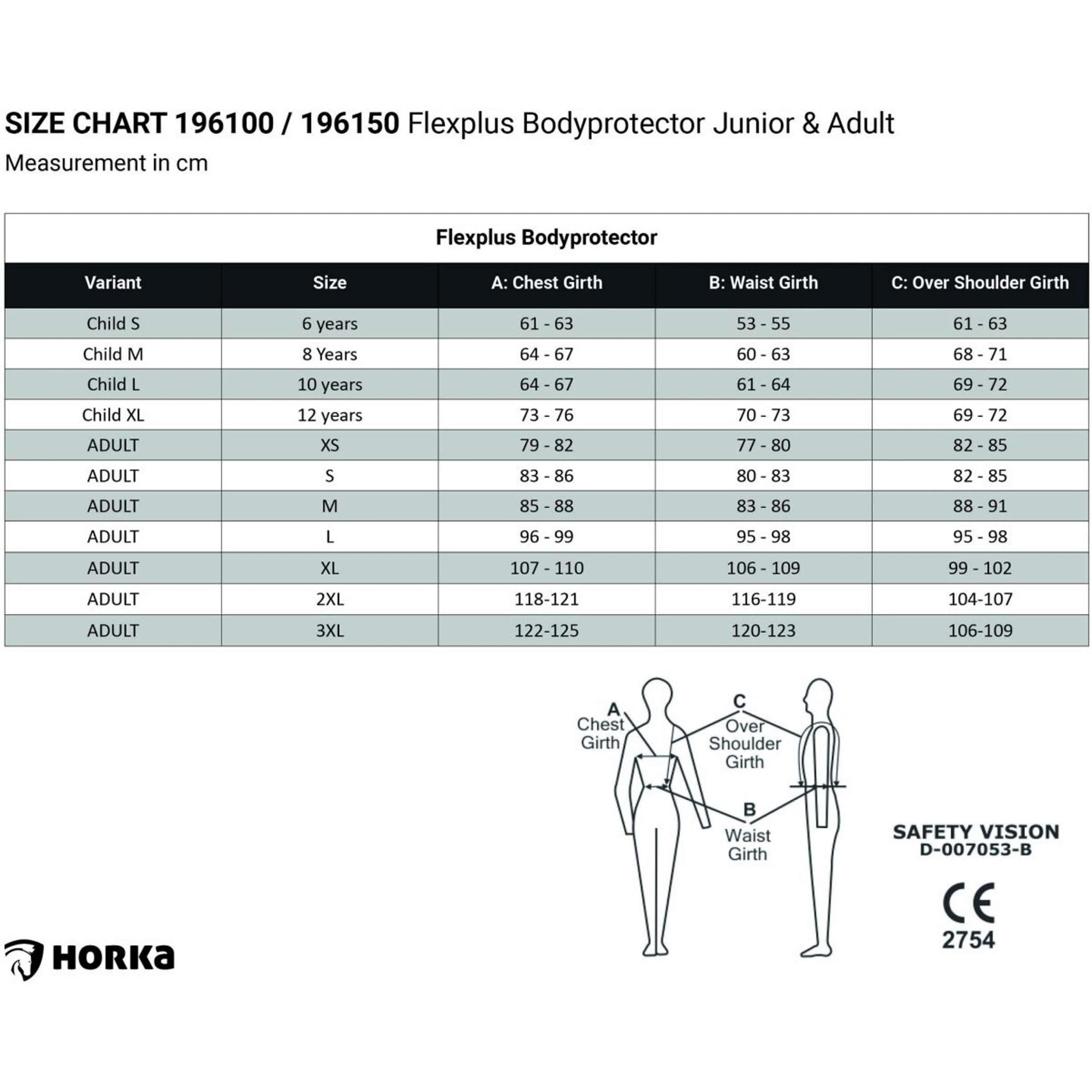 HORKA Protecteur Dorsale Flexplus Junior Bleu - Image 5