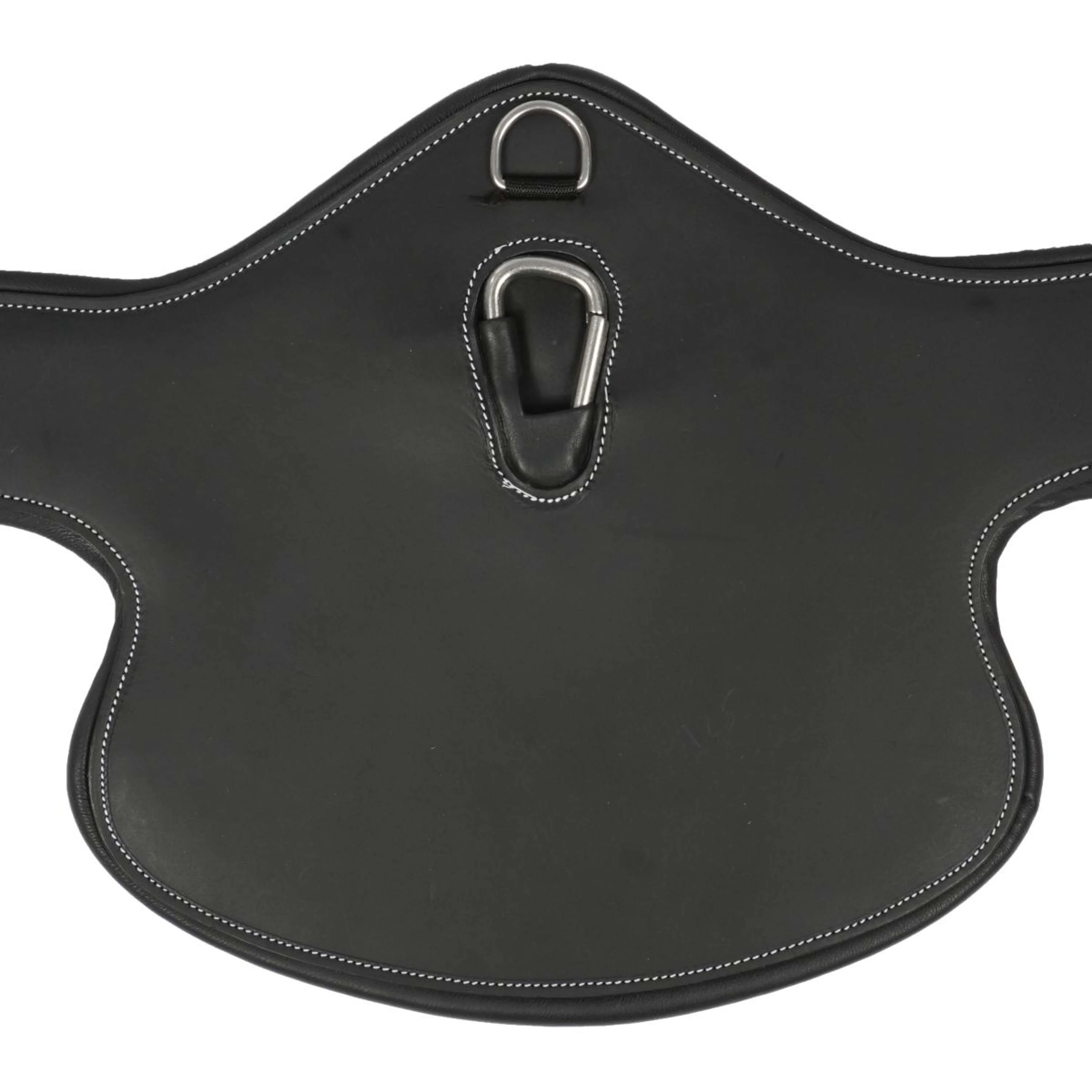 HORKA Sangle avec Protection de Ventre Cuir Noir/Argent - Image 4