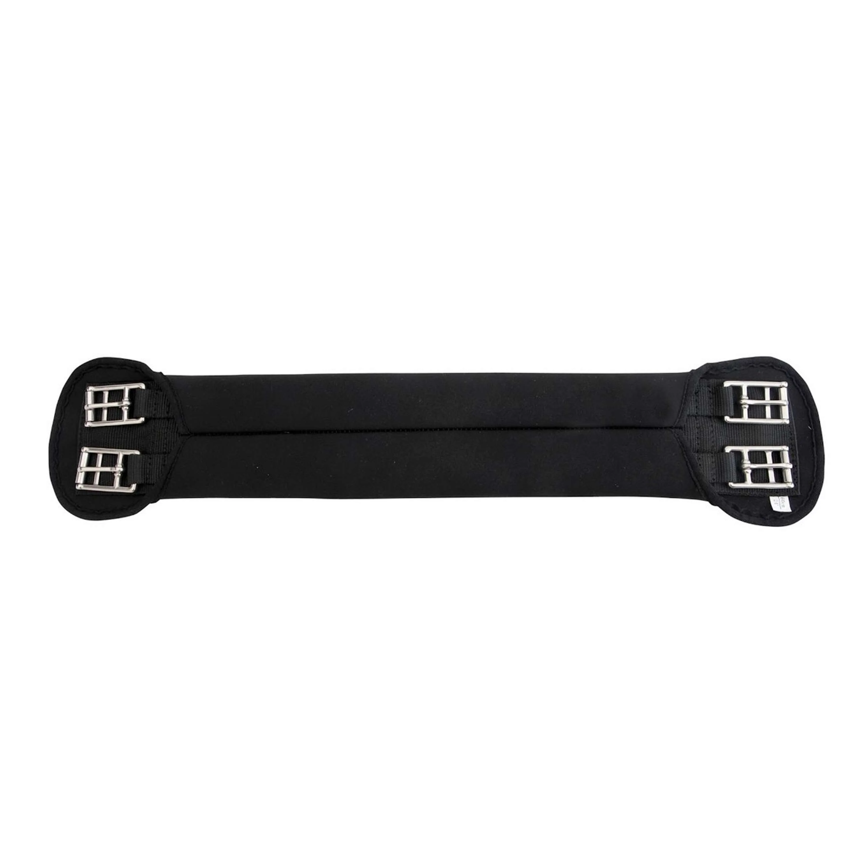 HORKA Sangle de Dressage Néoprène Noir/Argent