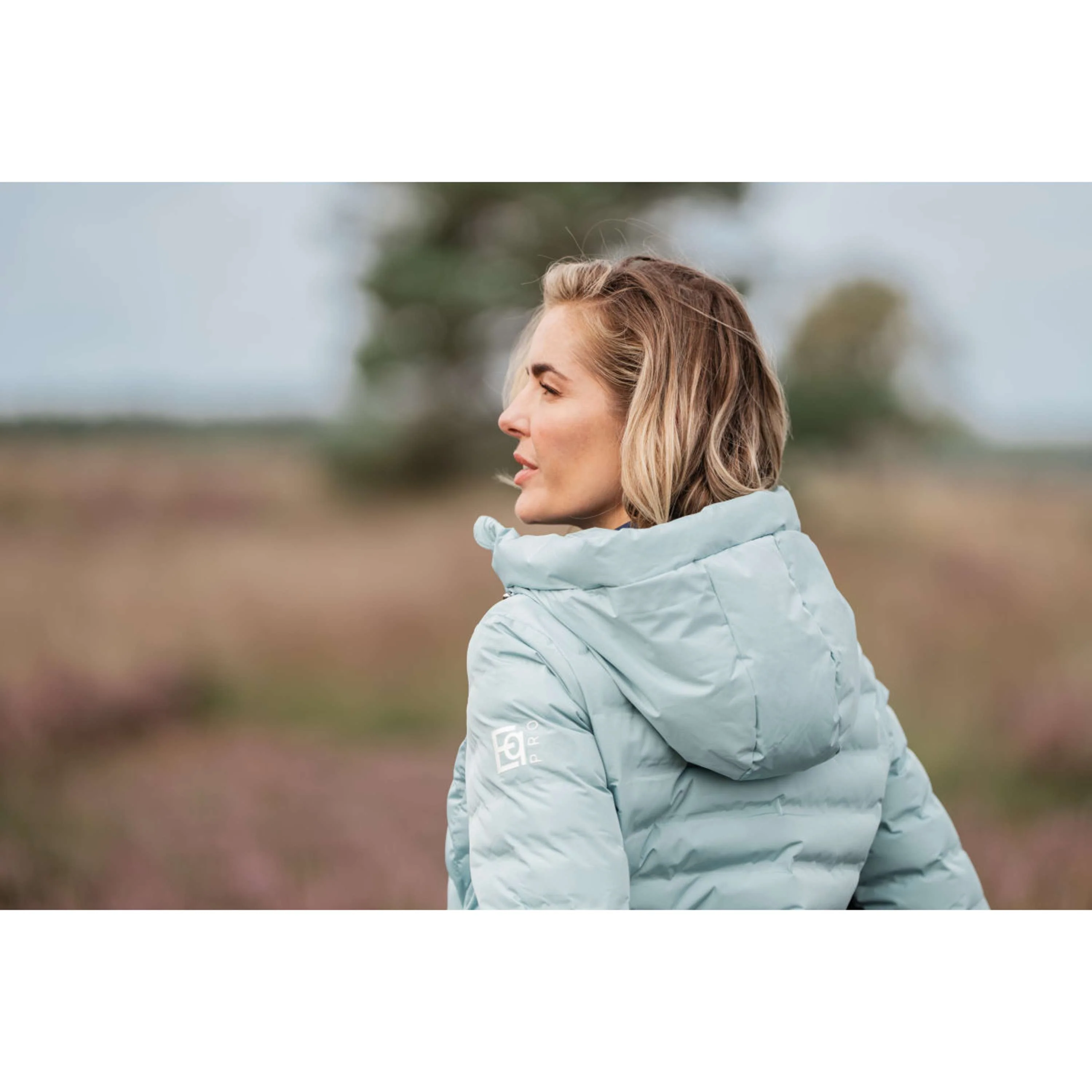 EQPRO Veste Violet Matelassé Blue Reef - Image 4