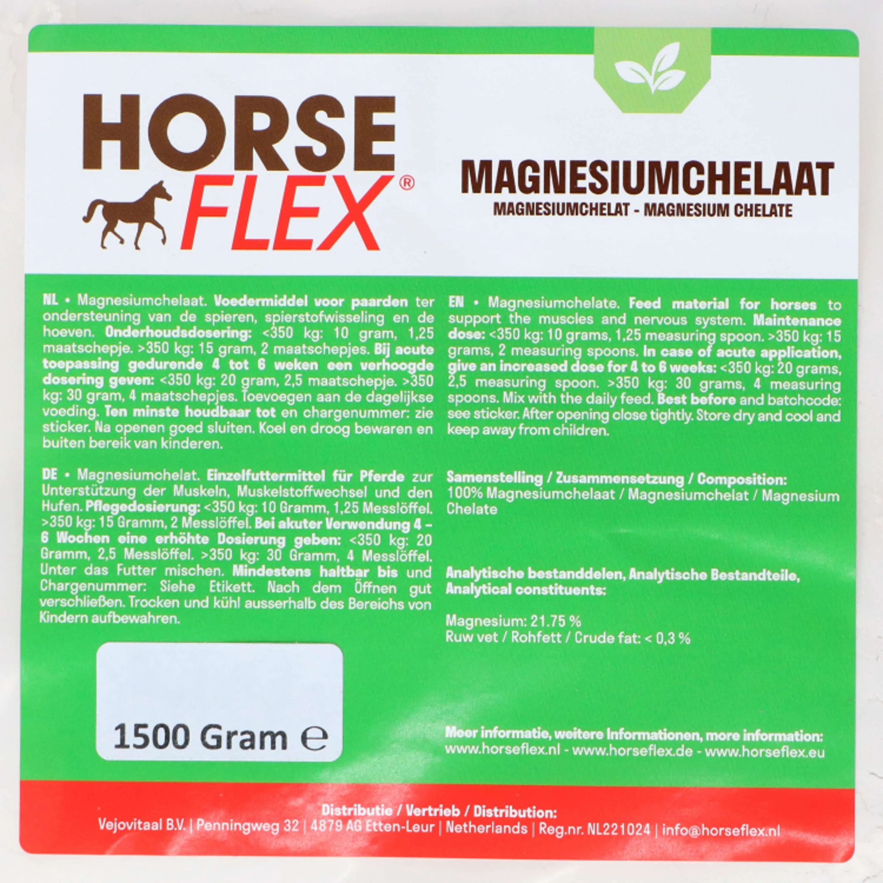 HorseFlex Chélate de magnésium Recharge - Image 3