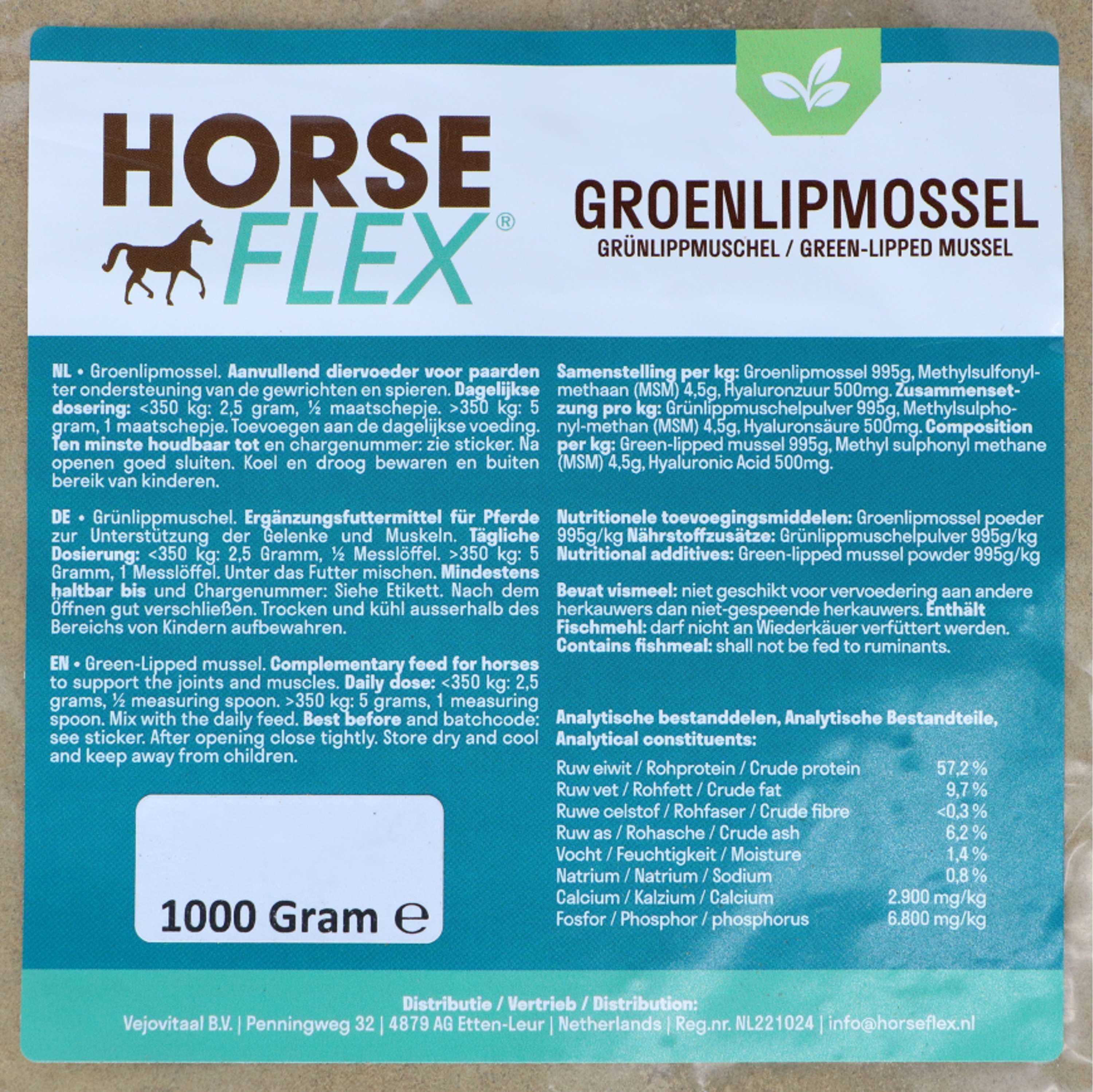 HorseFlex Extrait de Moule Verte Remplissage - Image 3