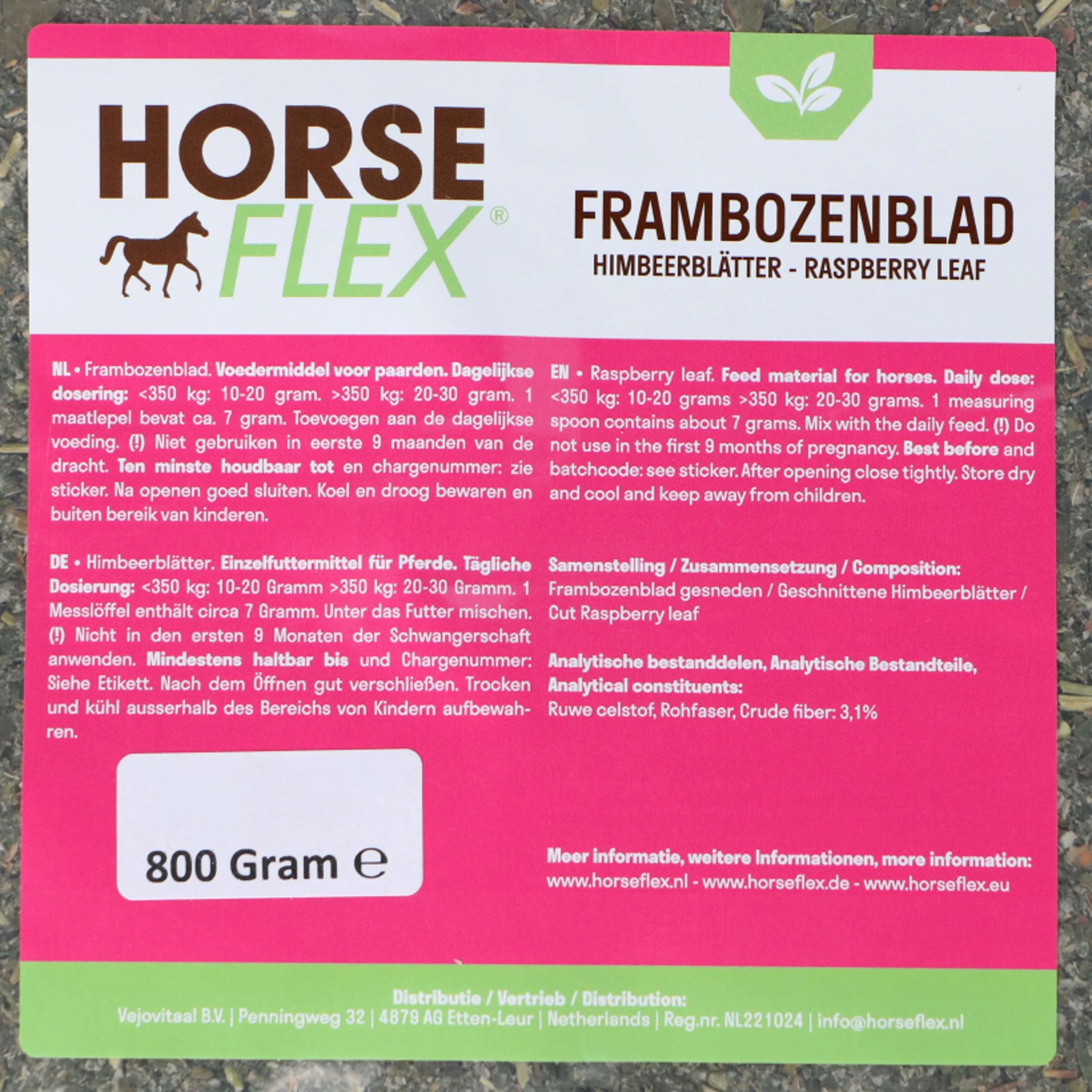 HorseFlex Feuille de Framboisier Recharge - Image 3