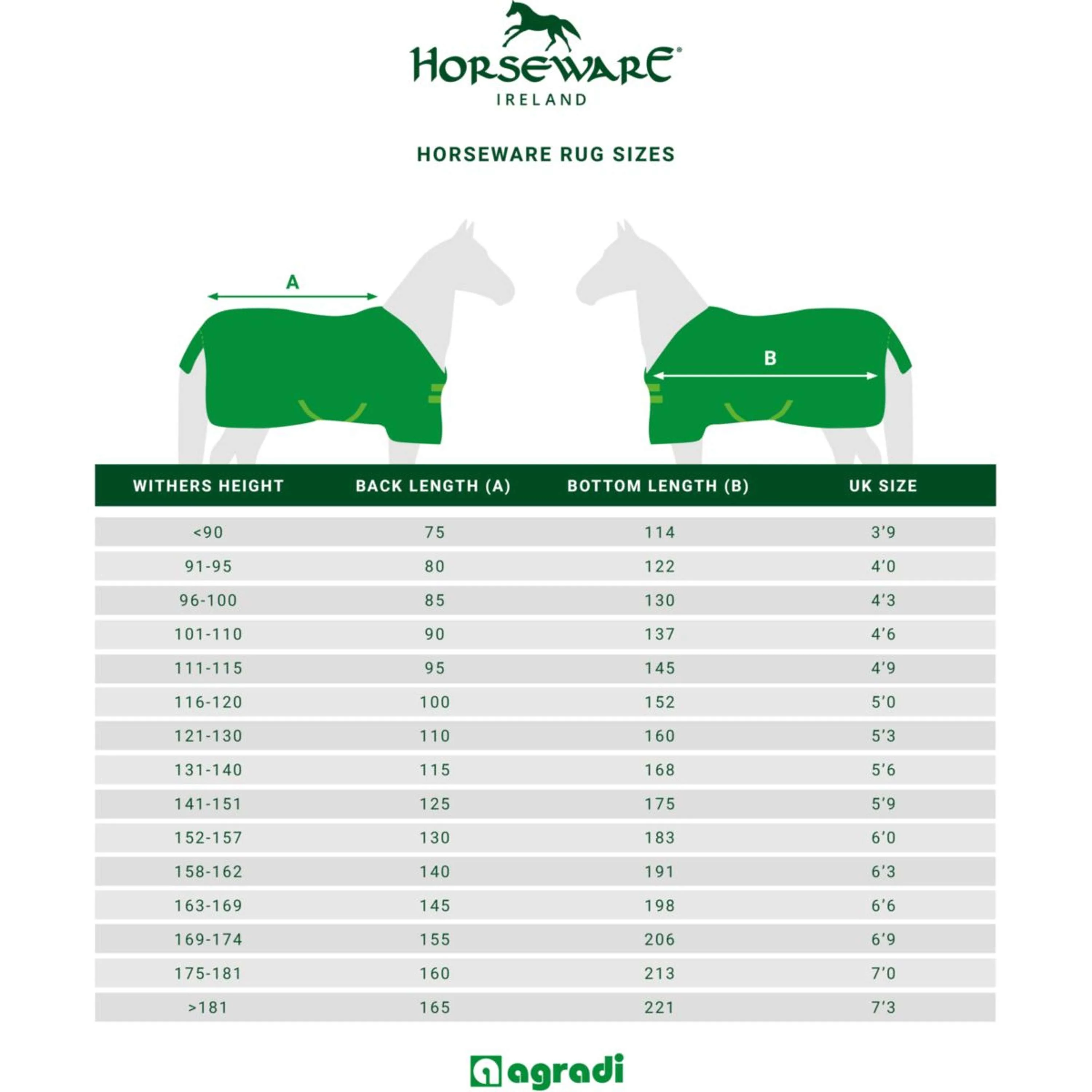 Horseware Couverture Liner 400g Marin - Image 7