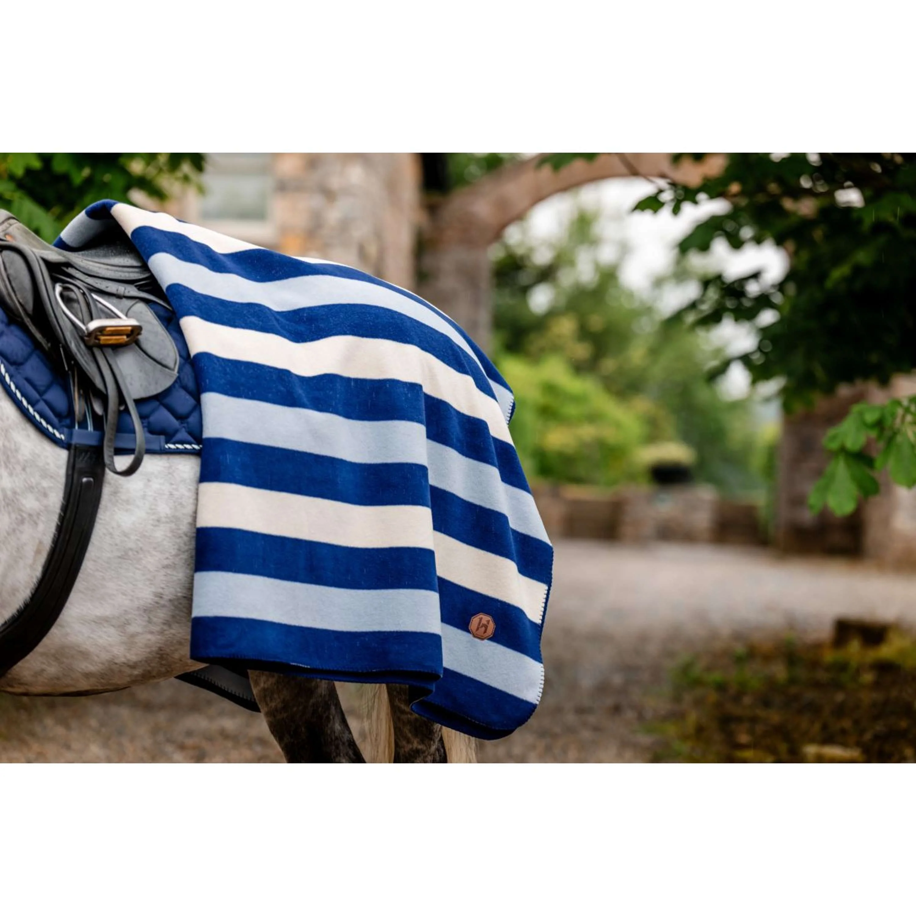 Horseware Couverture Polaire Newmarket Witney Navy - Image 2