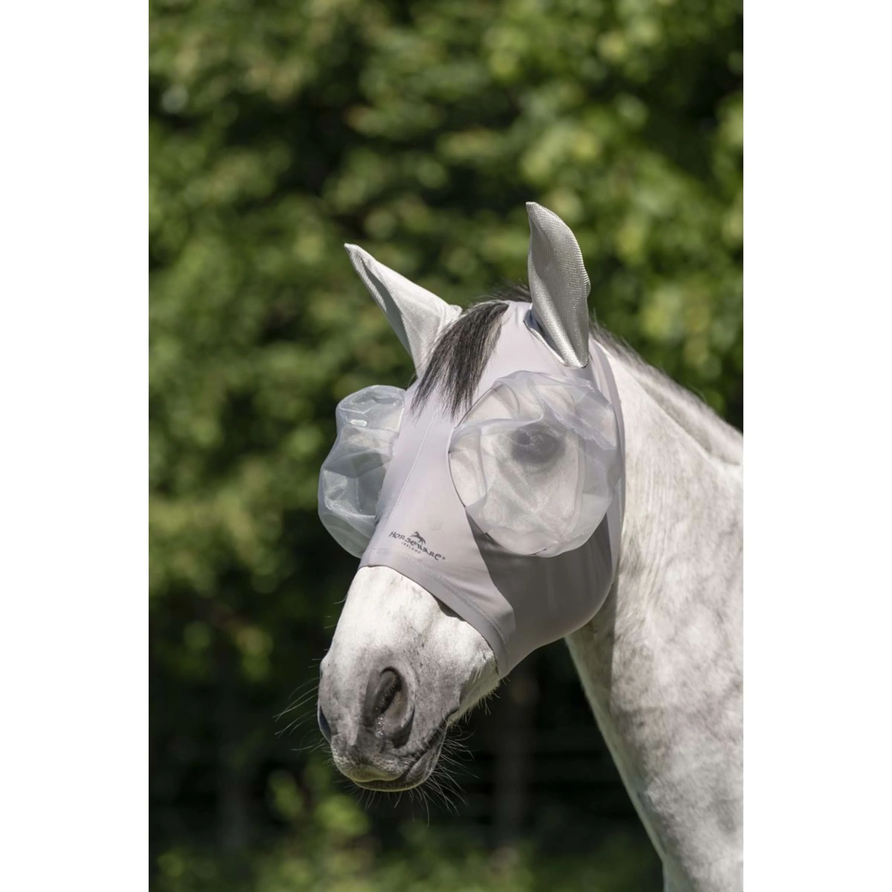 Horseware Masque Anti-Mouches Defense Silver/Silver - Image 4
