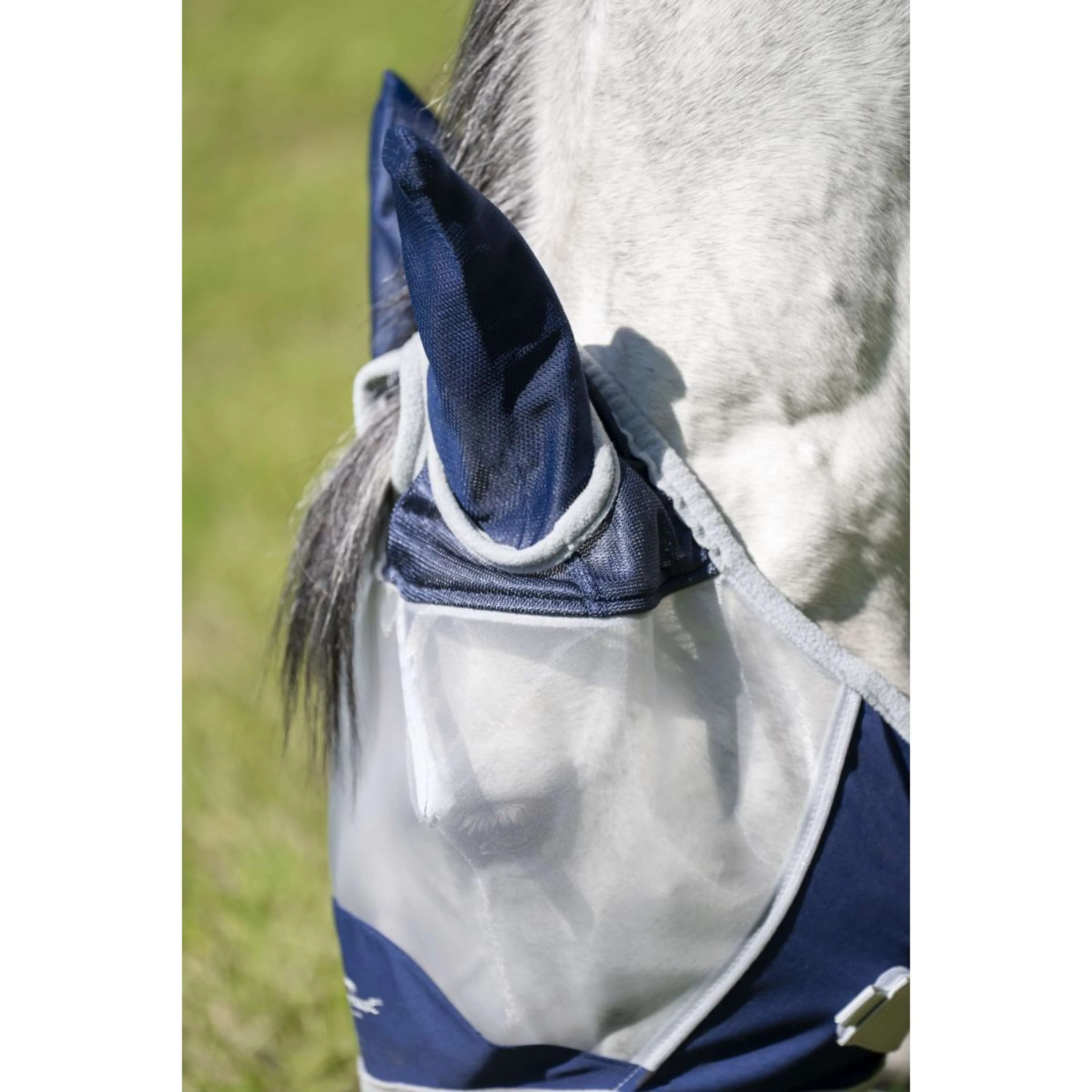 Horseware Masque Anti-Mouches Shield Marin/Argente - Image 6