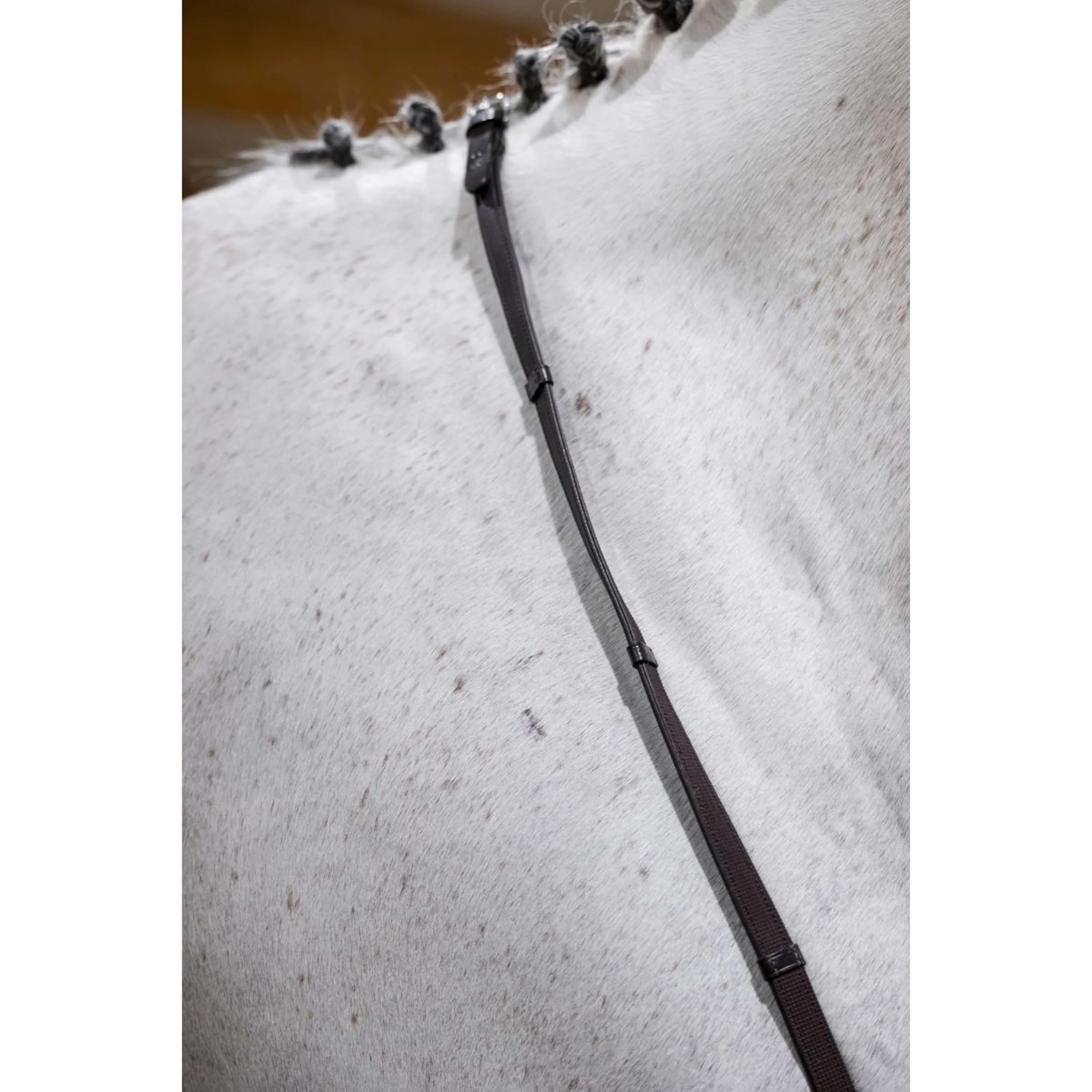 Horseware Rênes Jumper avec Arrêts Marron - Image 4