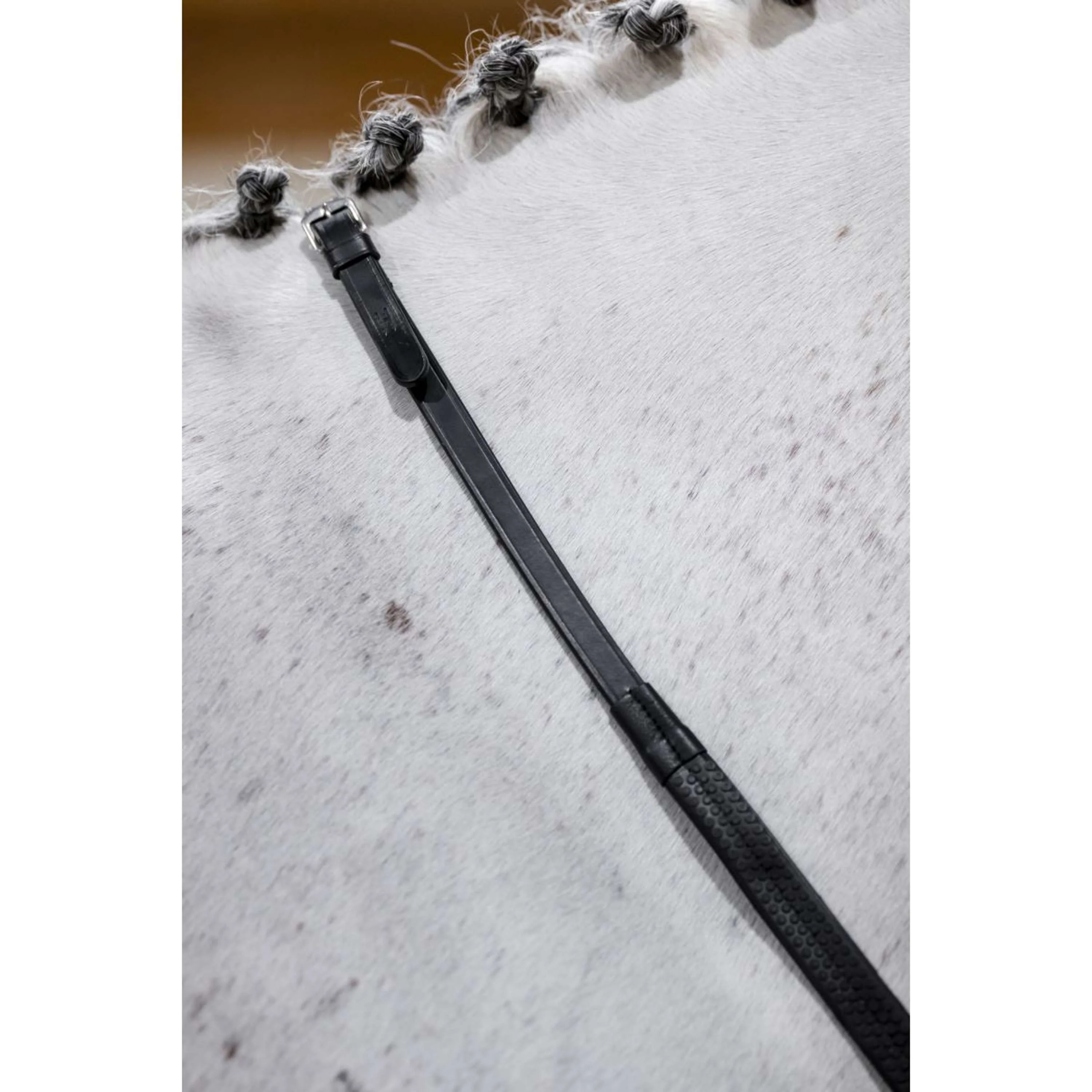 Horseware Rênes Rubber Grip Noir