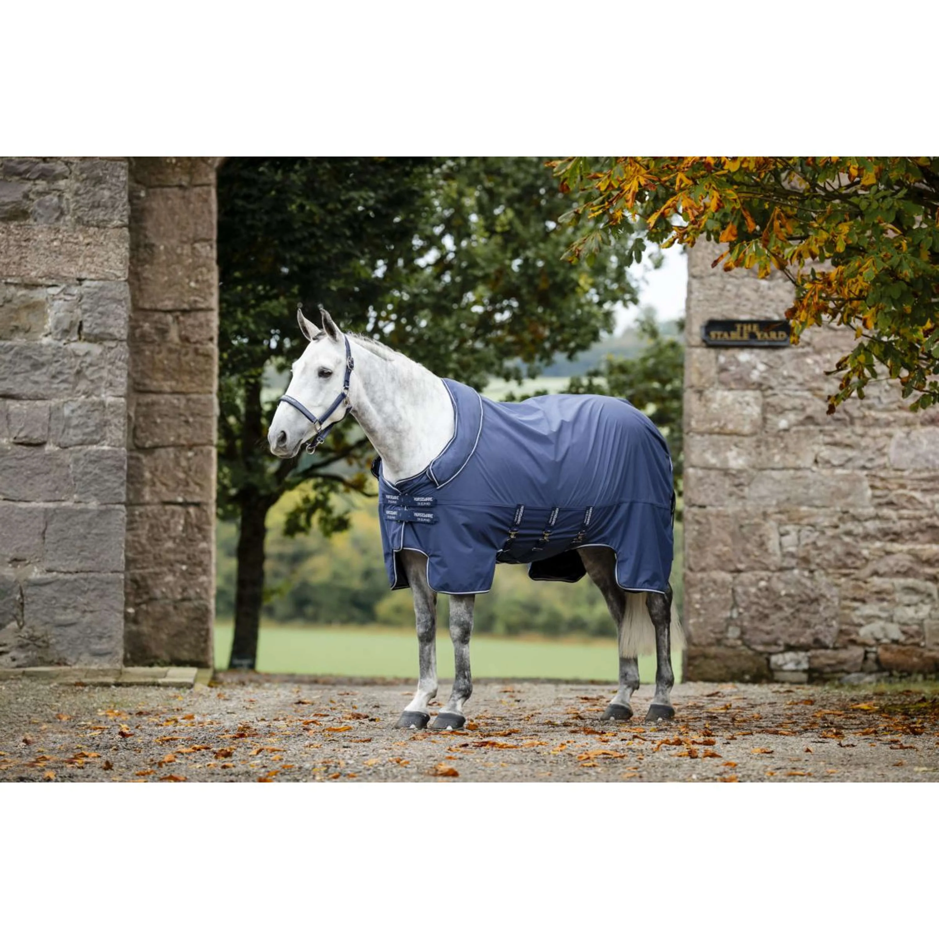 Horseware Show Ready Rug Navy/Navy/Silver - Image 2