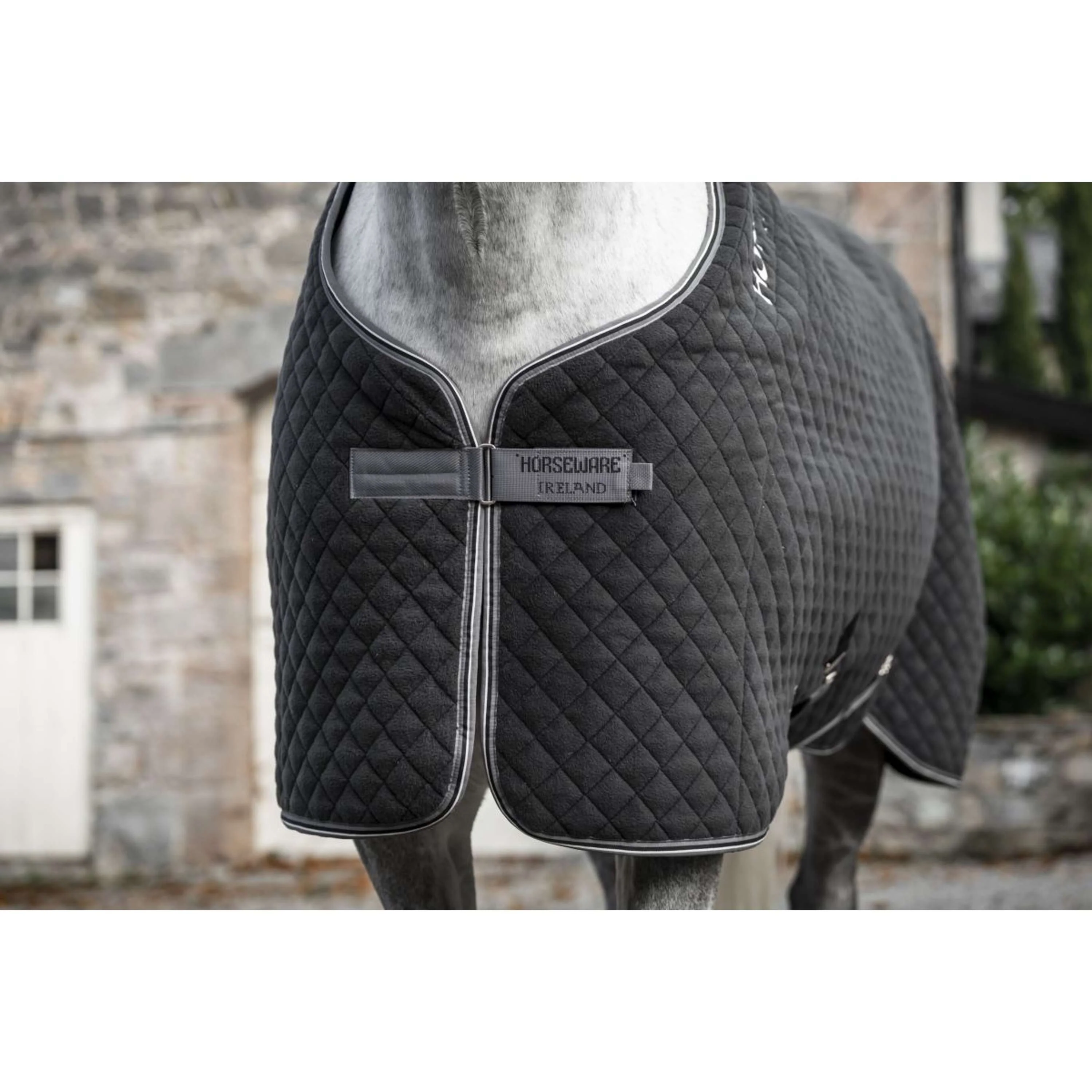 Horseware Thermal Cooler Black/Thunderstorm Grey/Silver - Image 2