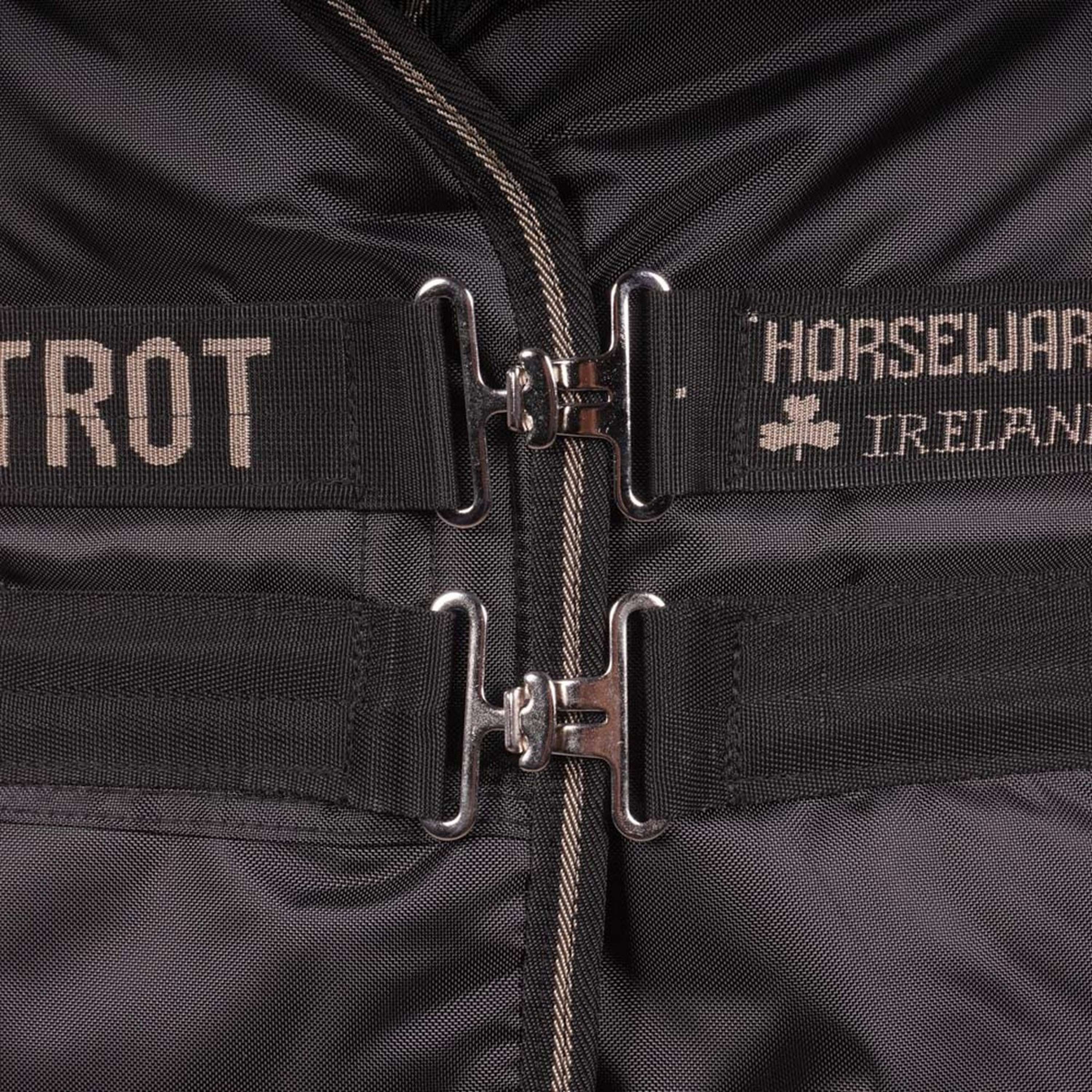 Horseware Trot Plus Heavy 350g Noir Tan - Image 4