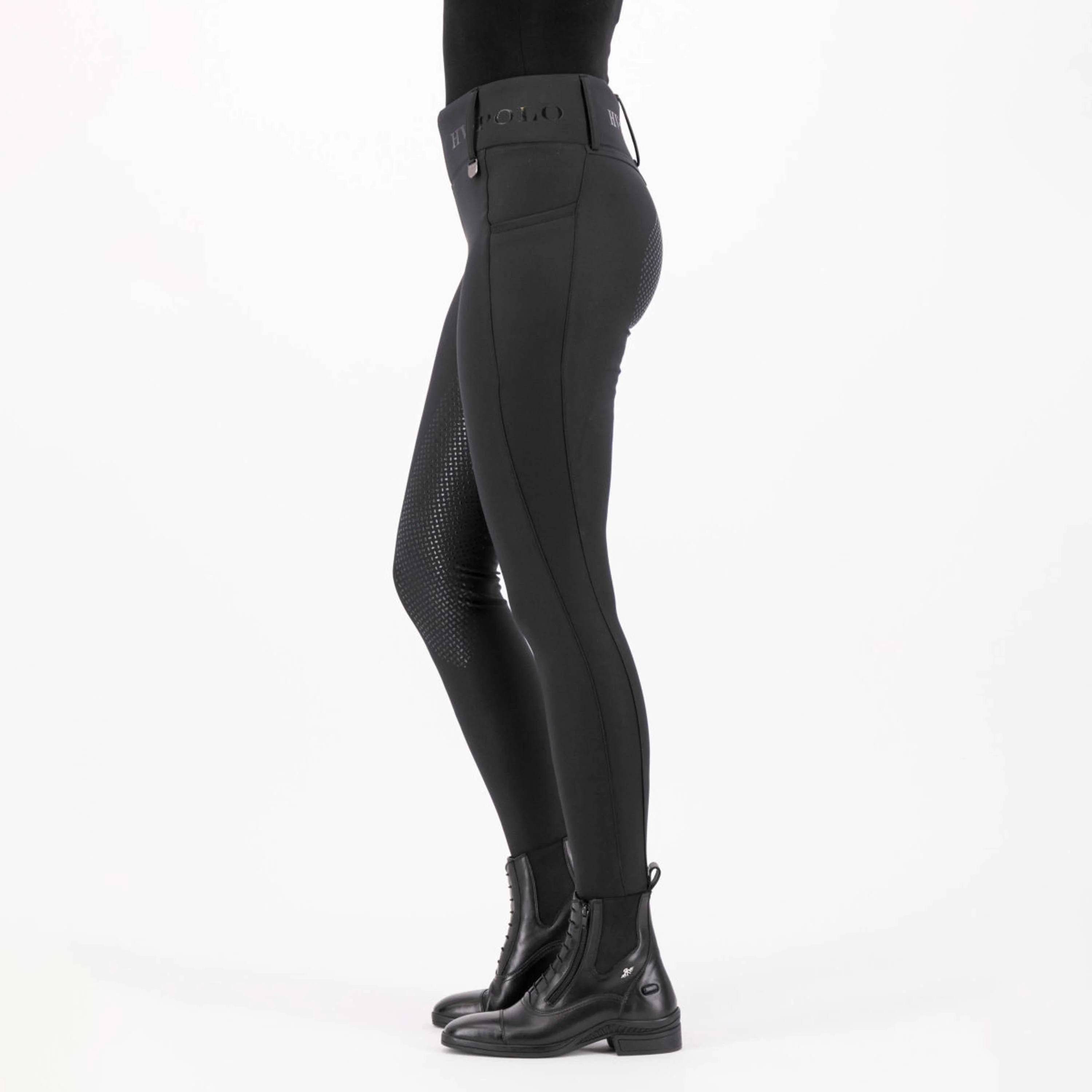 HV Polo Legging d'Équitation HVPFavourite Full Grip Noir - Image 5