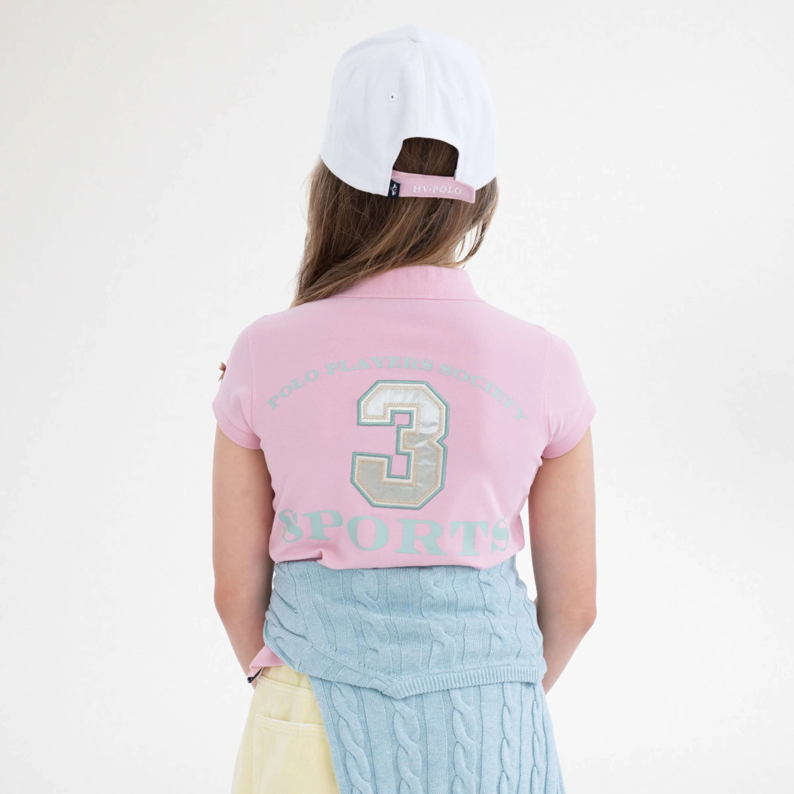 HV Polo Polo Favouritas EQ Kids Pretty Pink - Image 4