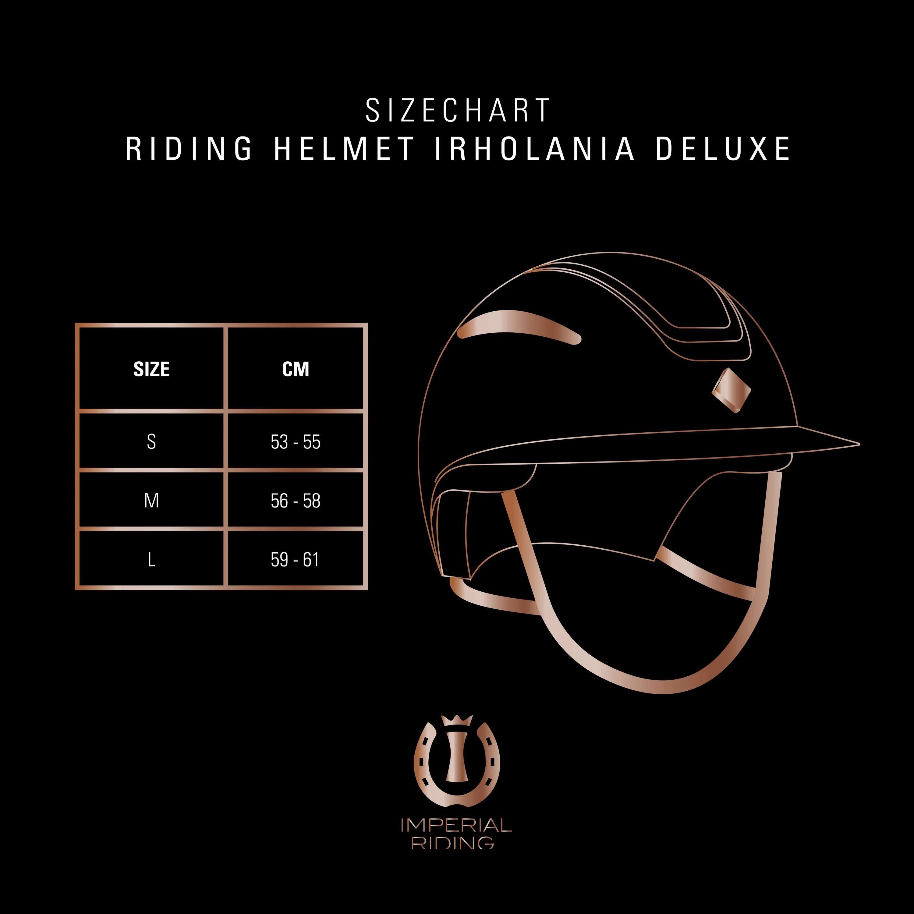 Imperial Riding Bombe IRHOlania Deluxe Big Visor Noir - Image 3