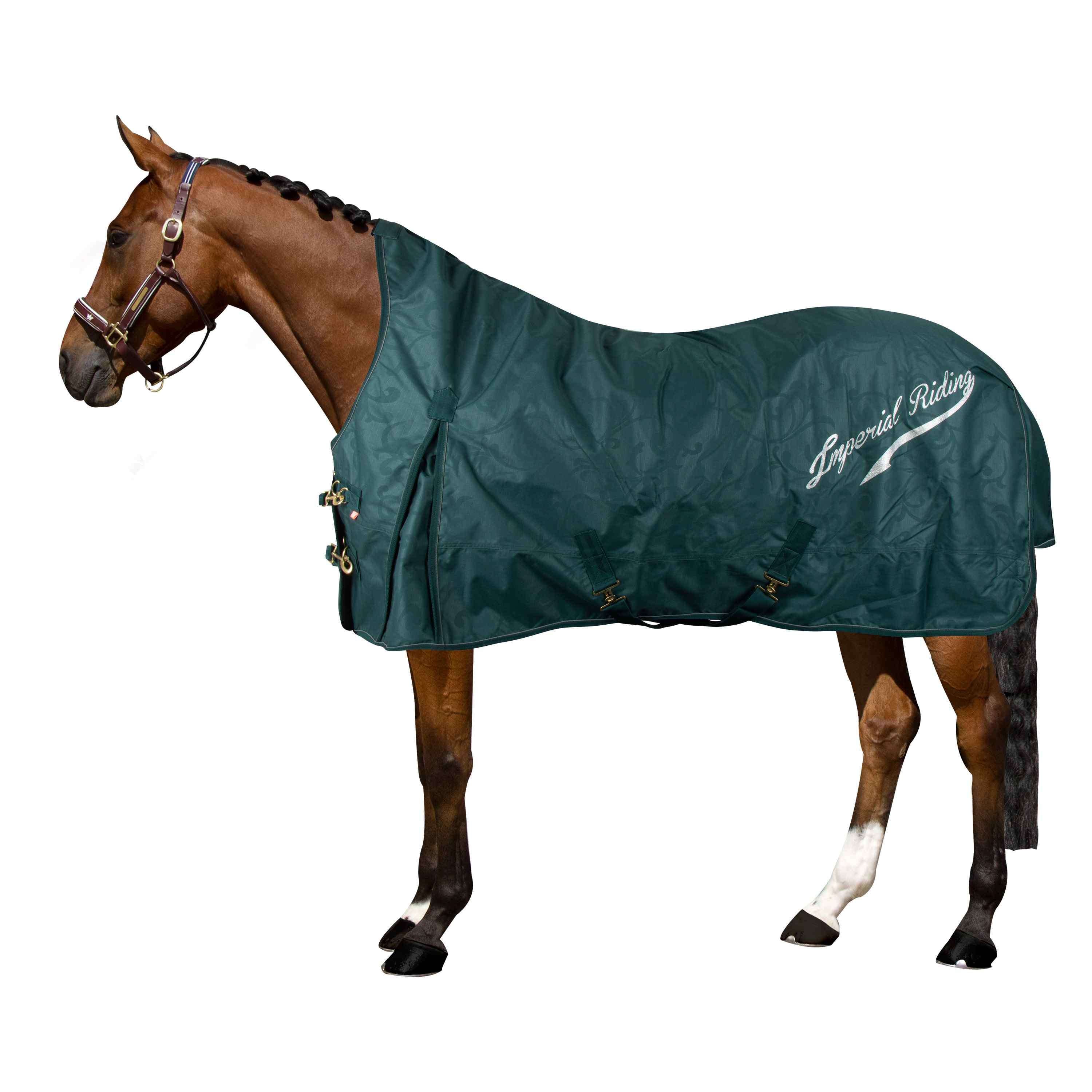Imperial Riding Couverture d'Extérieur IRHSuper-Dry 50g Forest Green