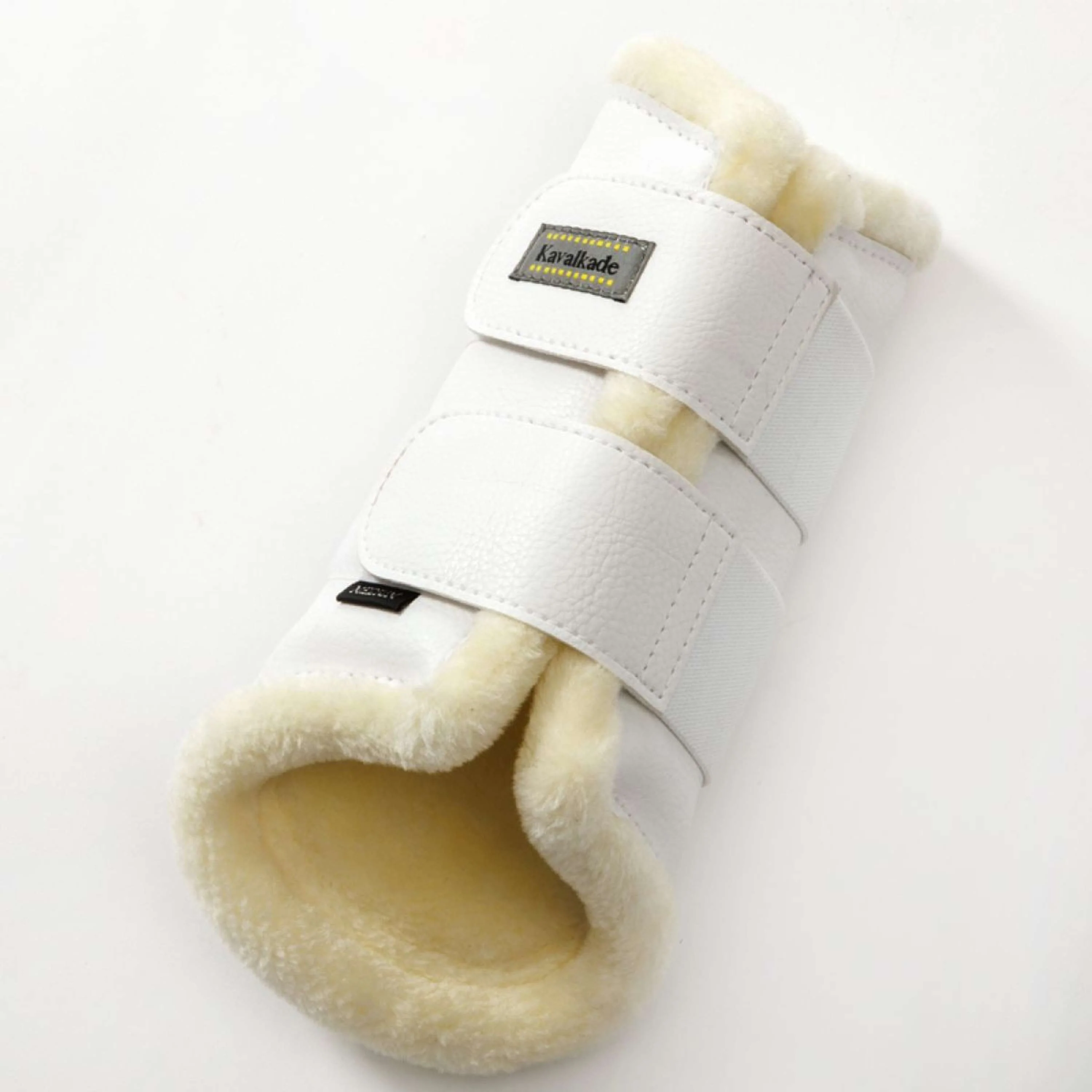 Kavalkade Dressage Boots avec Fausse Fourrure Blanc - Image 4