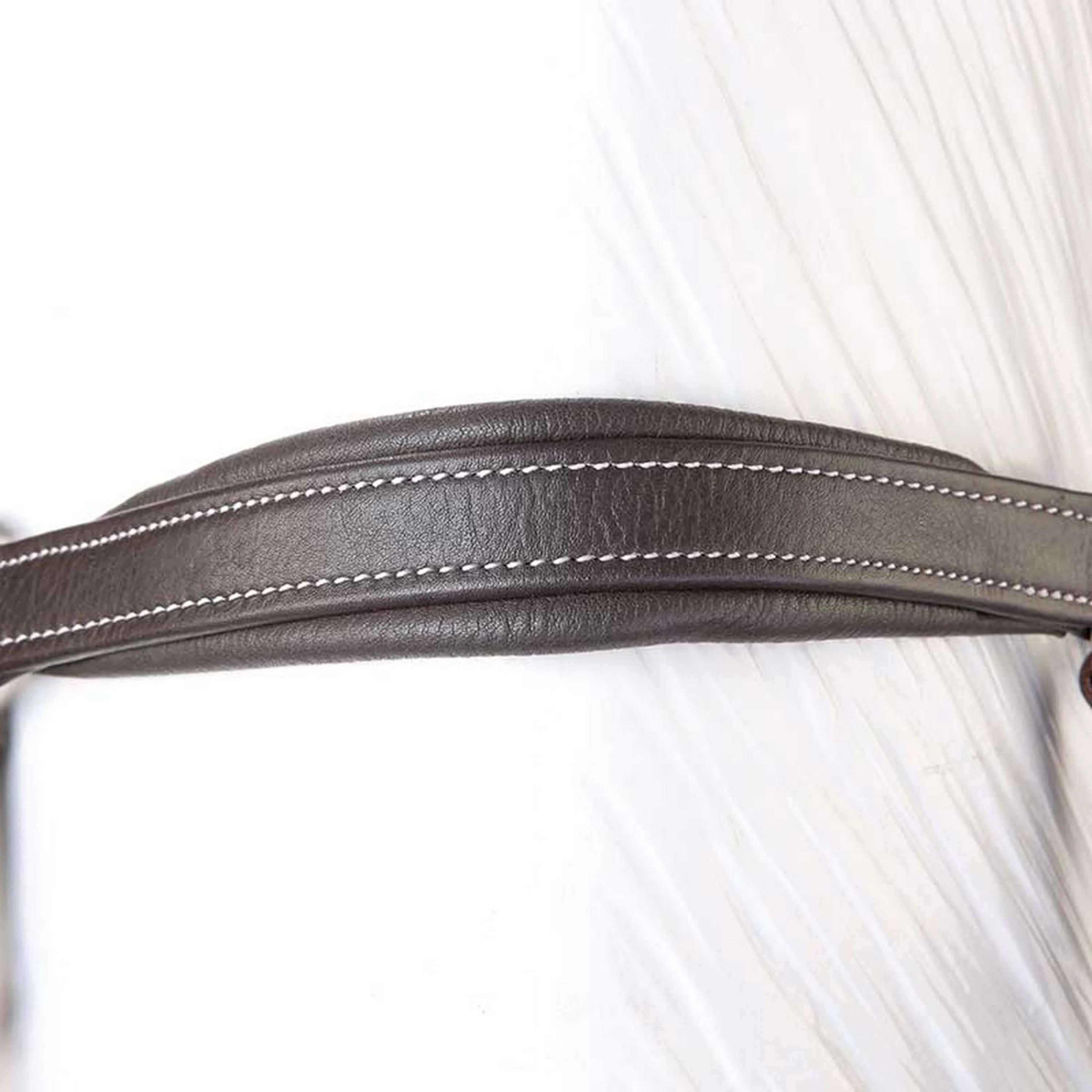 Kavalkade Collier de Chasse Dekor Cuir Doux Marron - Image 4