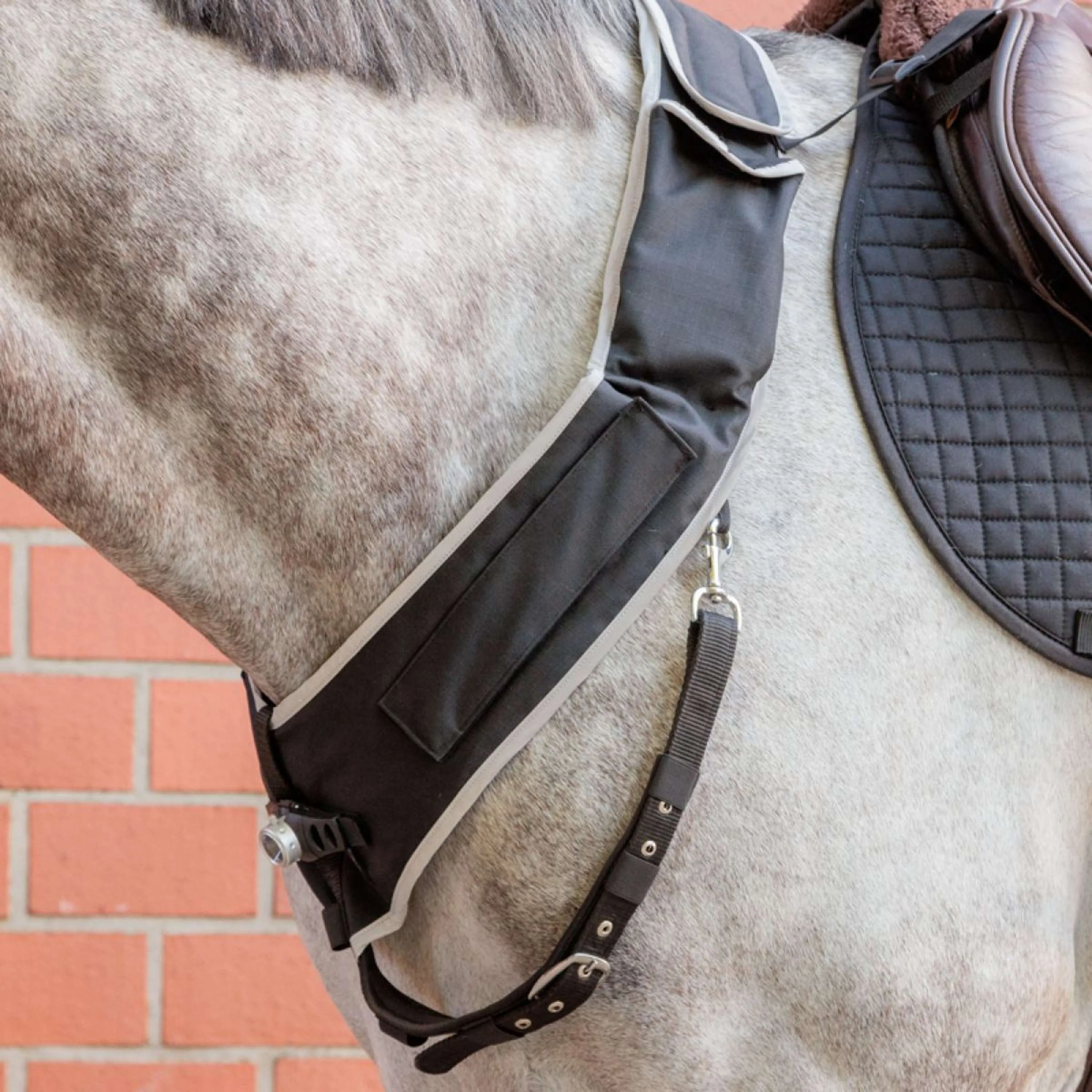 Kavalkade Collier de Chasse Horselight Noir/Gris - Image 2