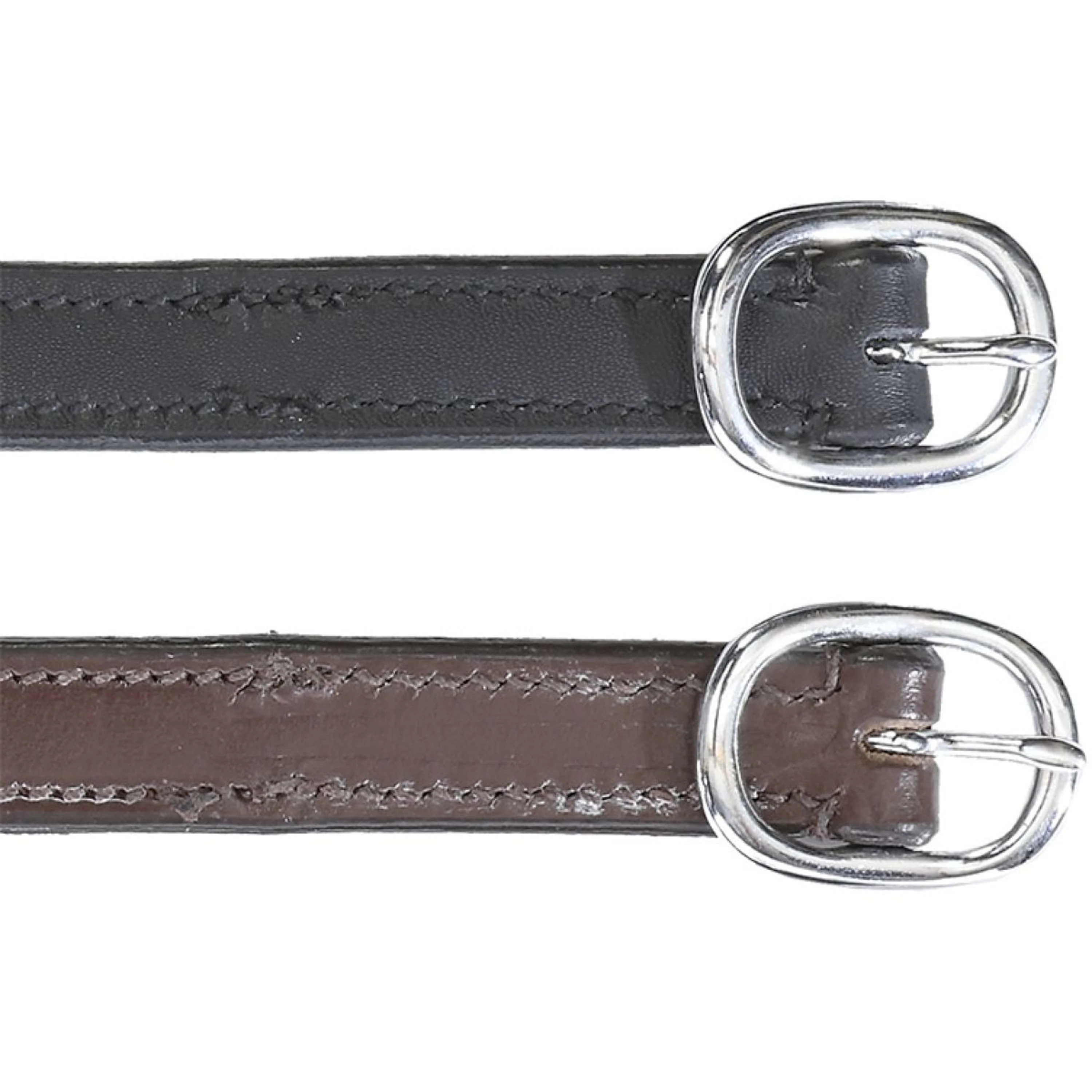 Kavalkade Lanières pour Éperons Cuir Marron - Image 2