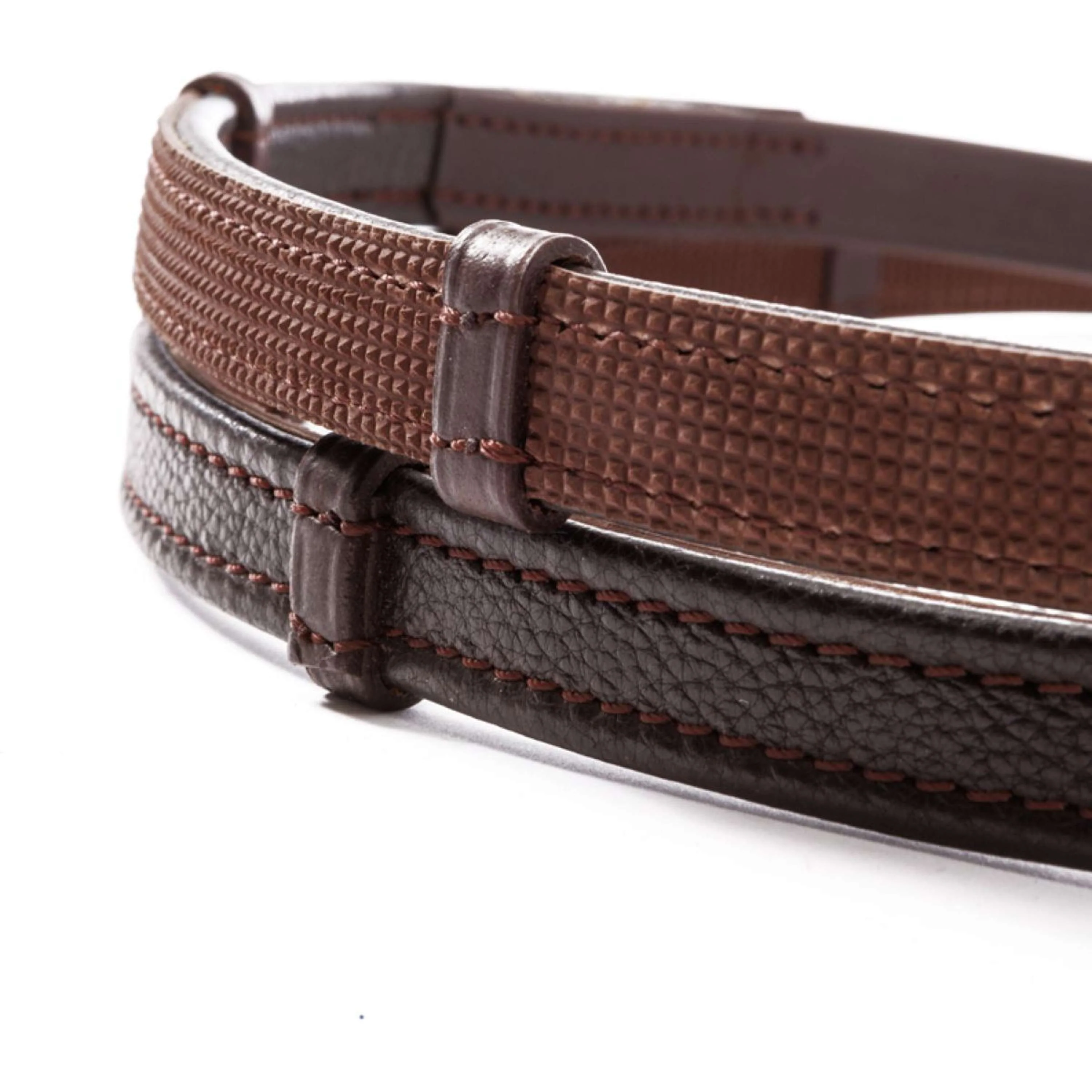 Kavalkade Rênes Soft Grip Marron - Image 2