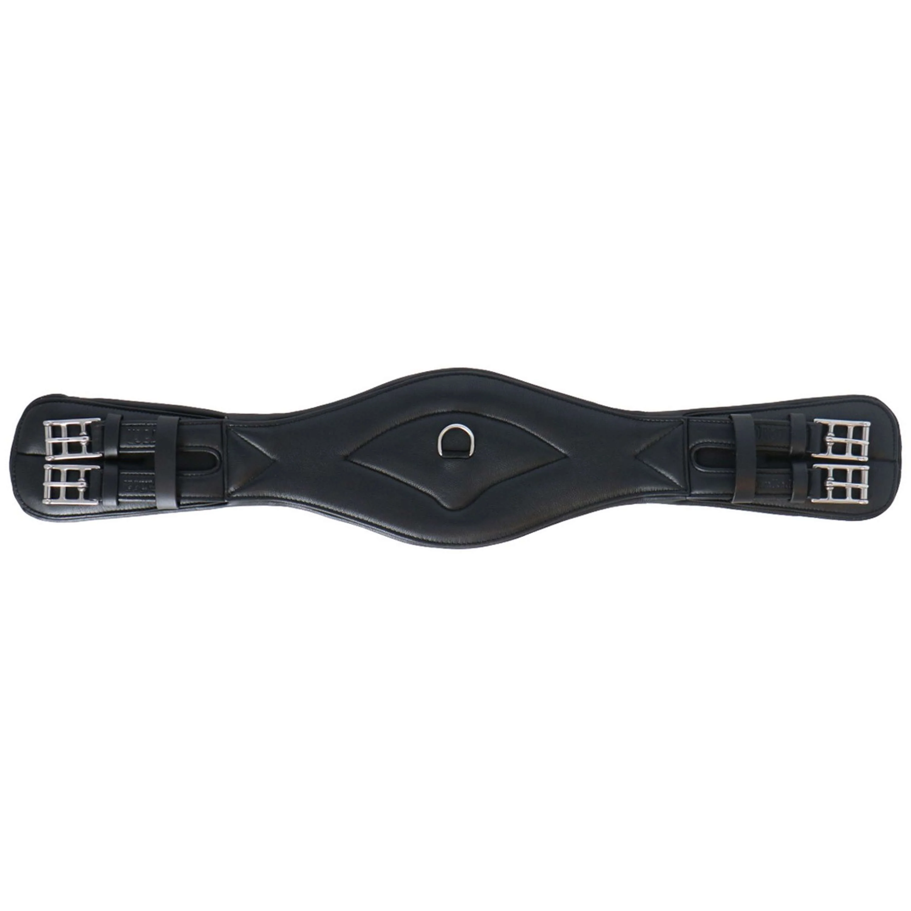 Kavalkade Sangle Comfort Dressage sans Élastique Noir