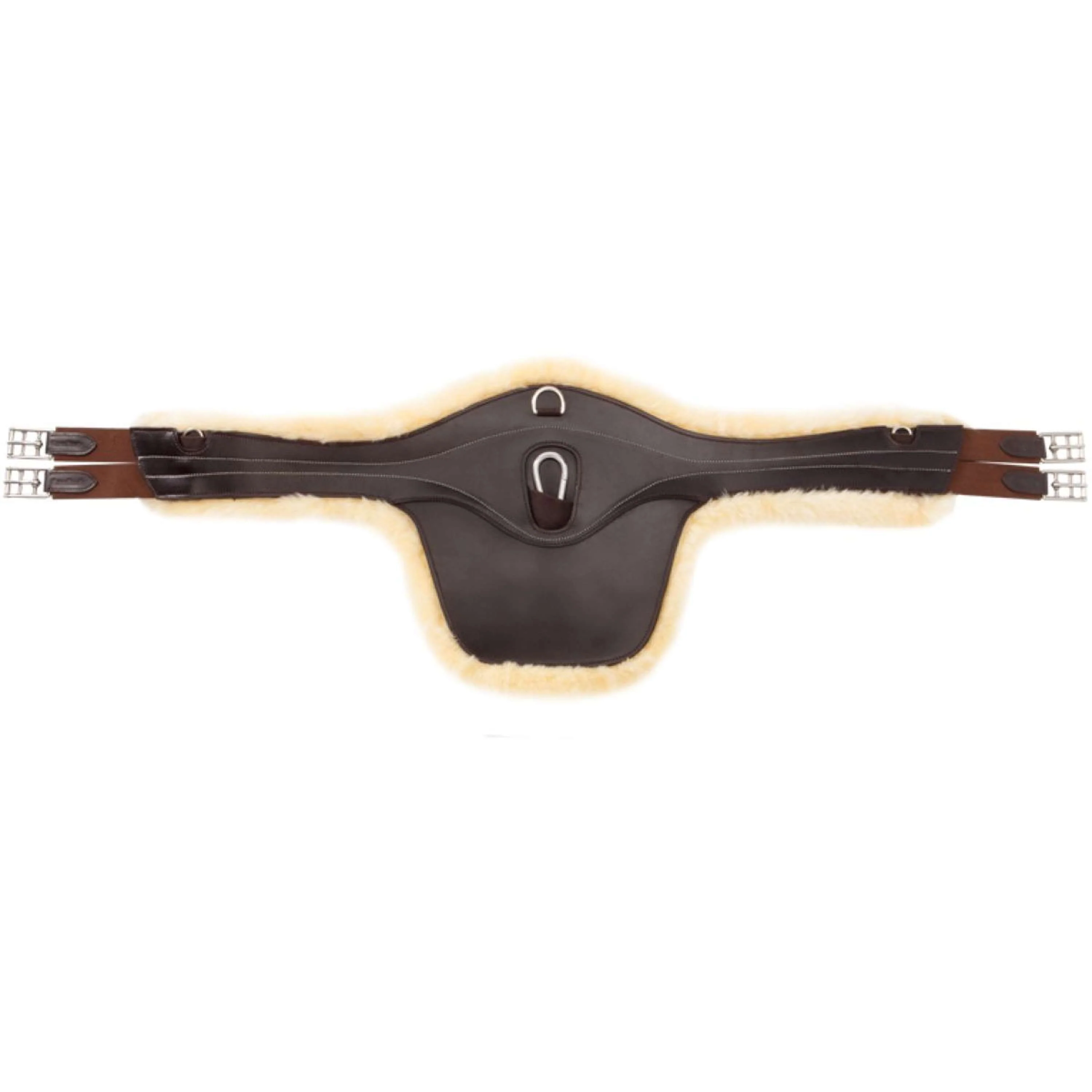 Kavalkade Sangle Excellence avec Peau d'Agneau Marron