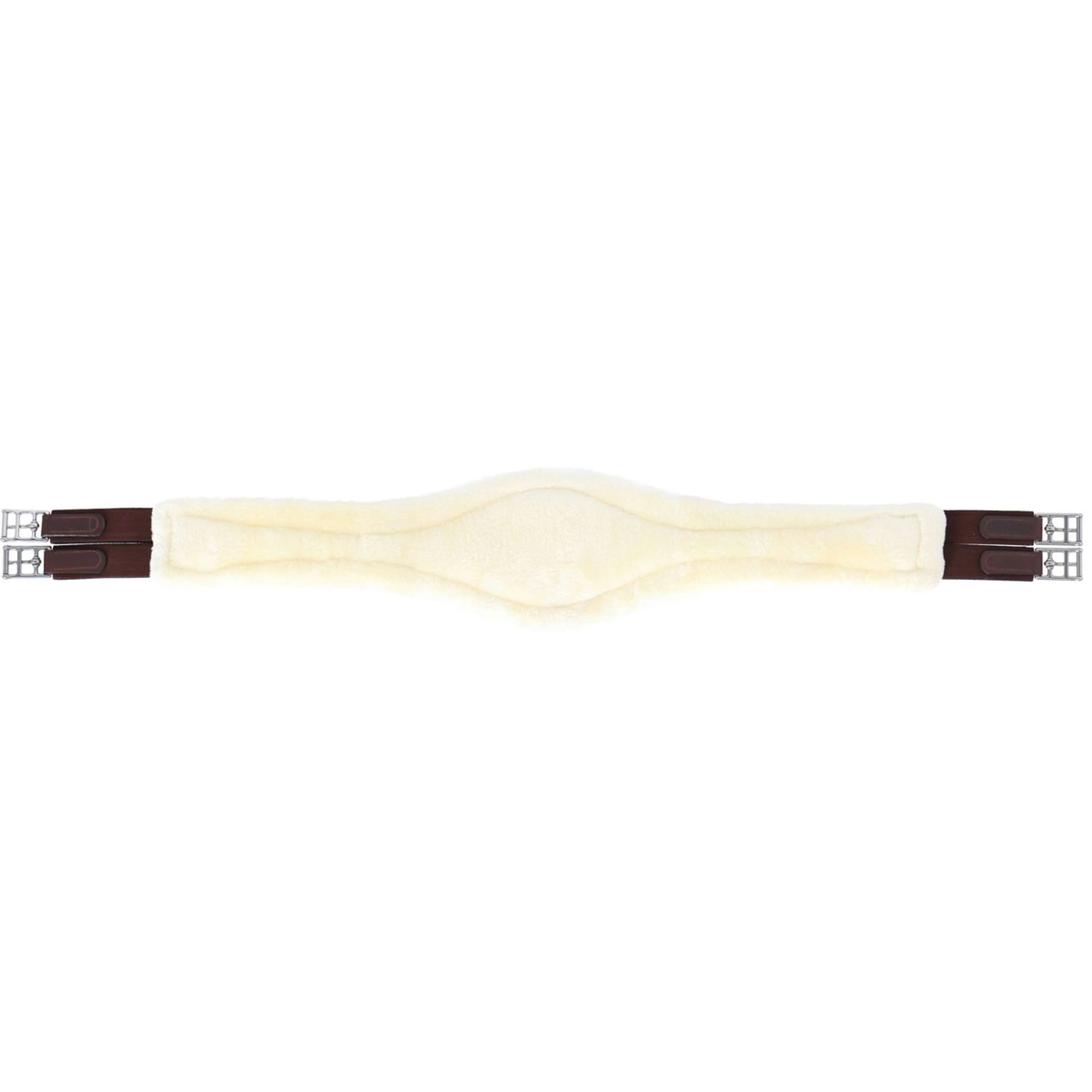 Kavalkade Sangle Foster Comfort Fausse Fourrure Longue Marron - Image 2