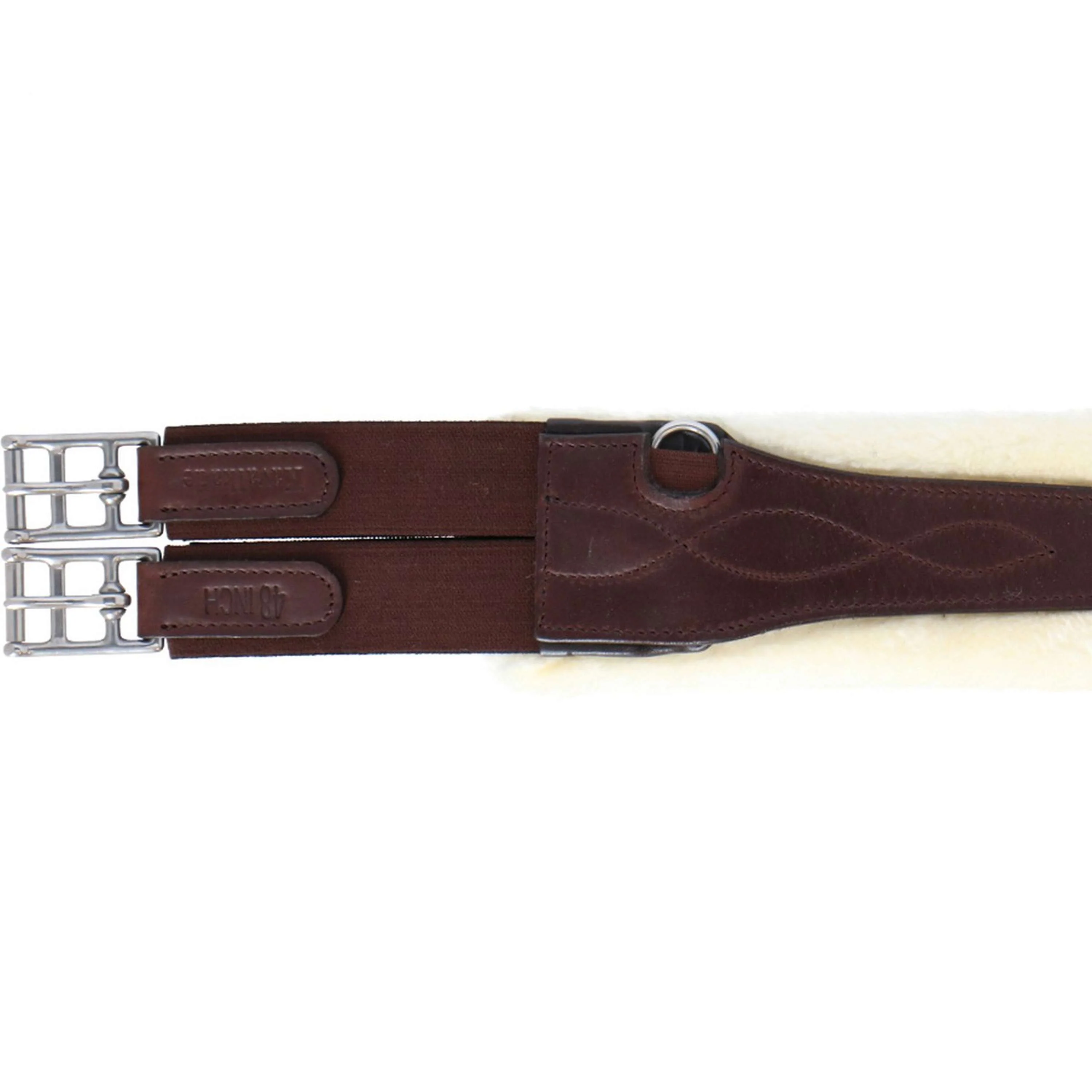 Kavalkade Sangle Foster Comfort Fausse Fourrure Longue Marron - Image 3
