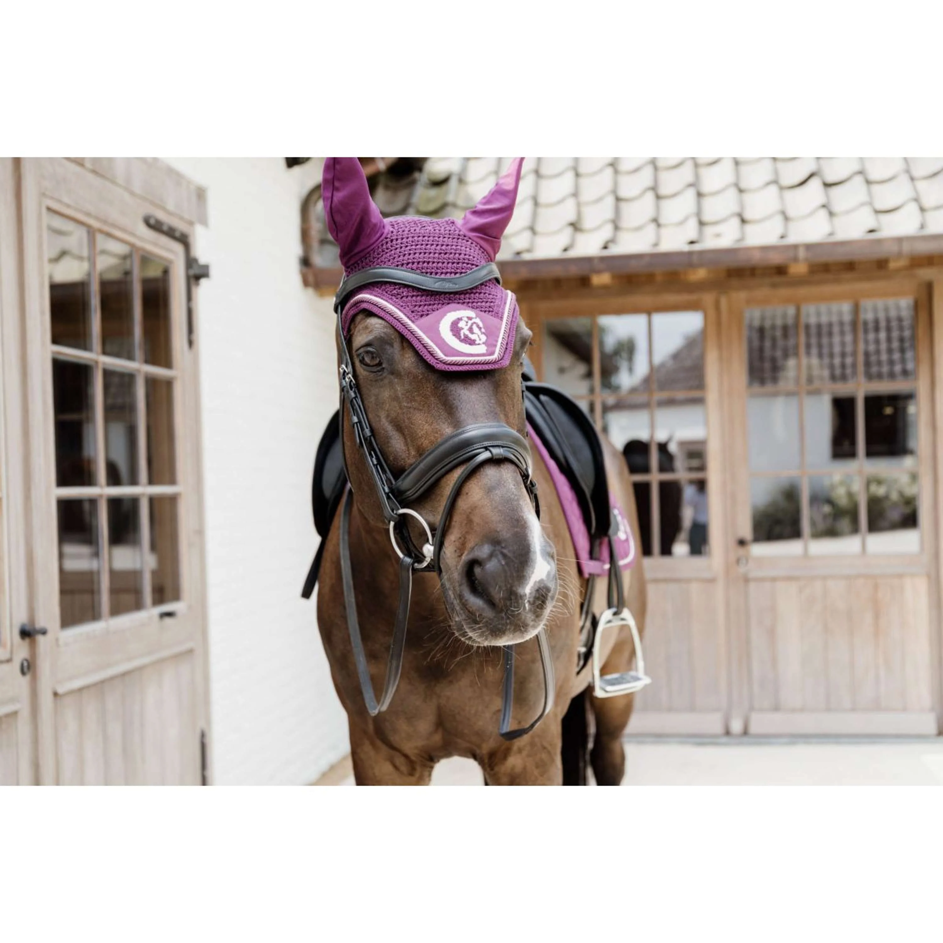 Kentucky Bonnet Anti-Mouches Wellington Soundless 3D Logo Rope Violet - Image 2