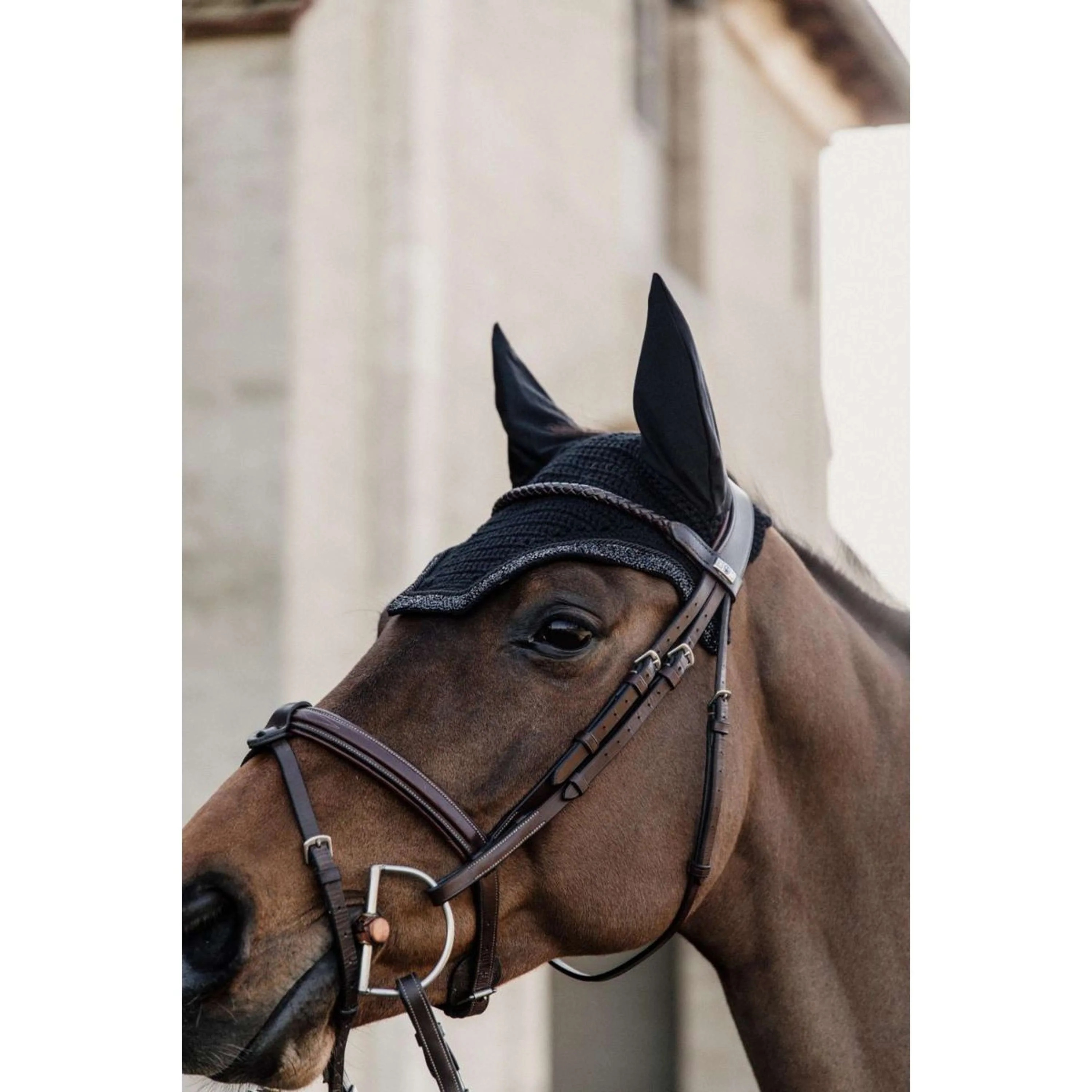 Kentucky Bonnet Anti-Mouches Wellington Soundless Glitter Stone Noir - Image 4