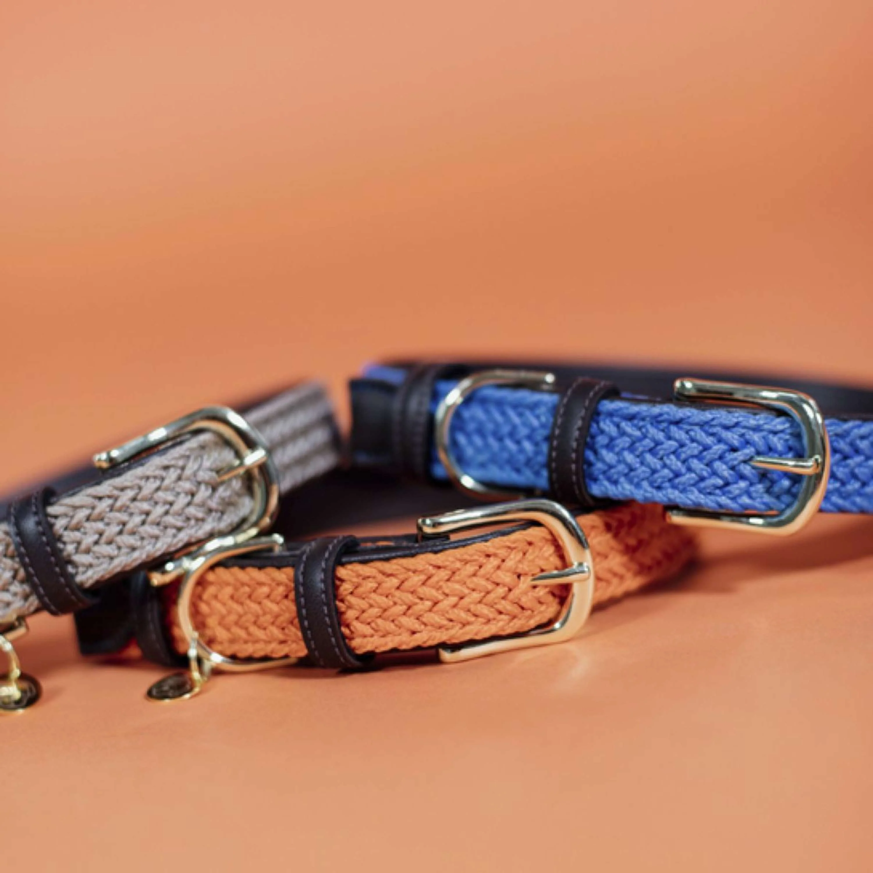Kentucky Collier Plaited Nylon Beige - Image 5
