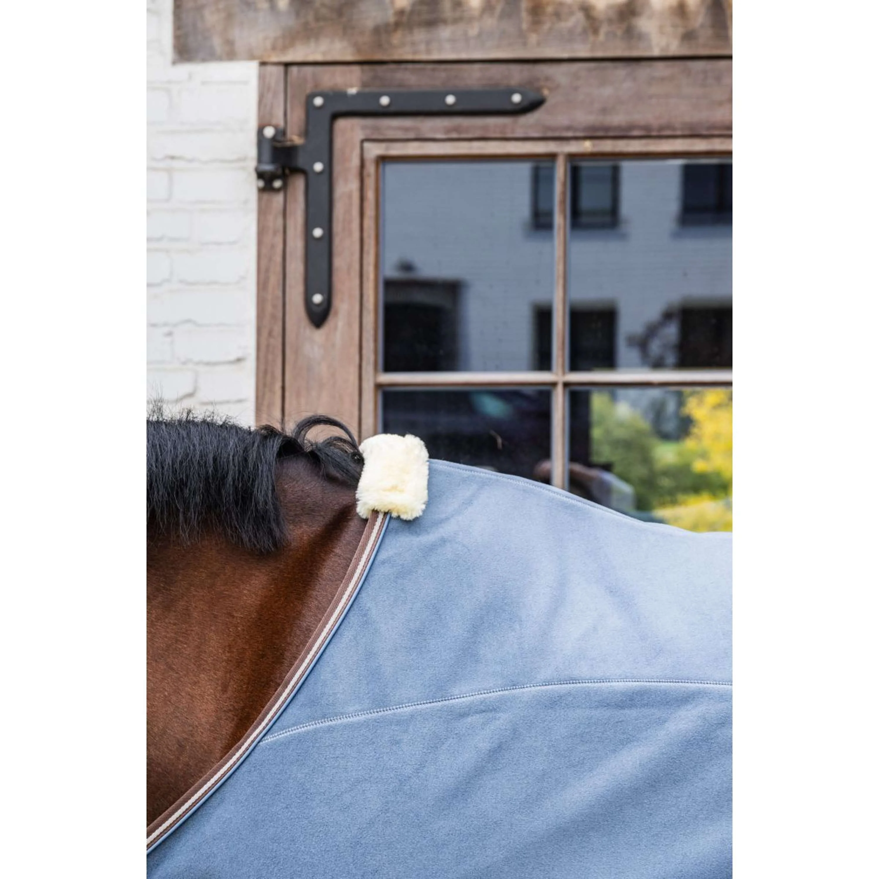Kentucky Couverture Polaire Heavy Melange Dusty Blue - Image 4