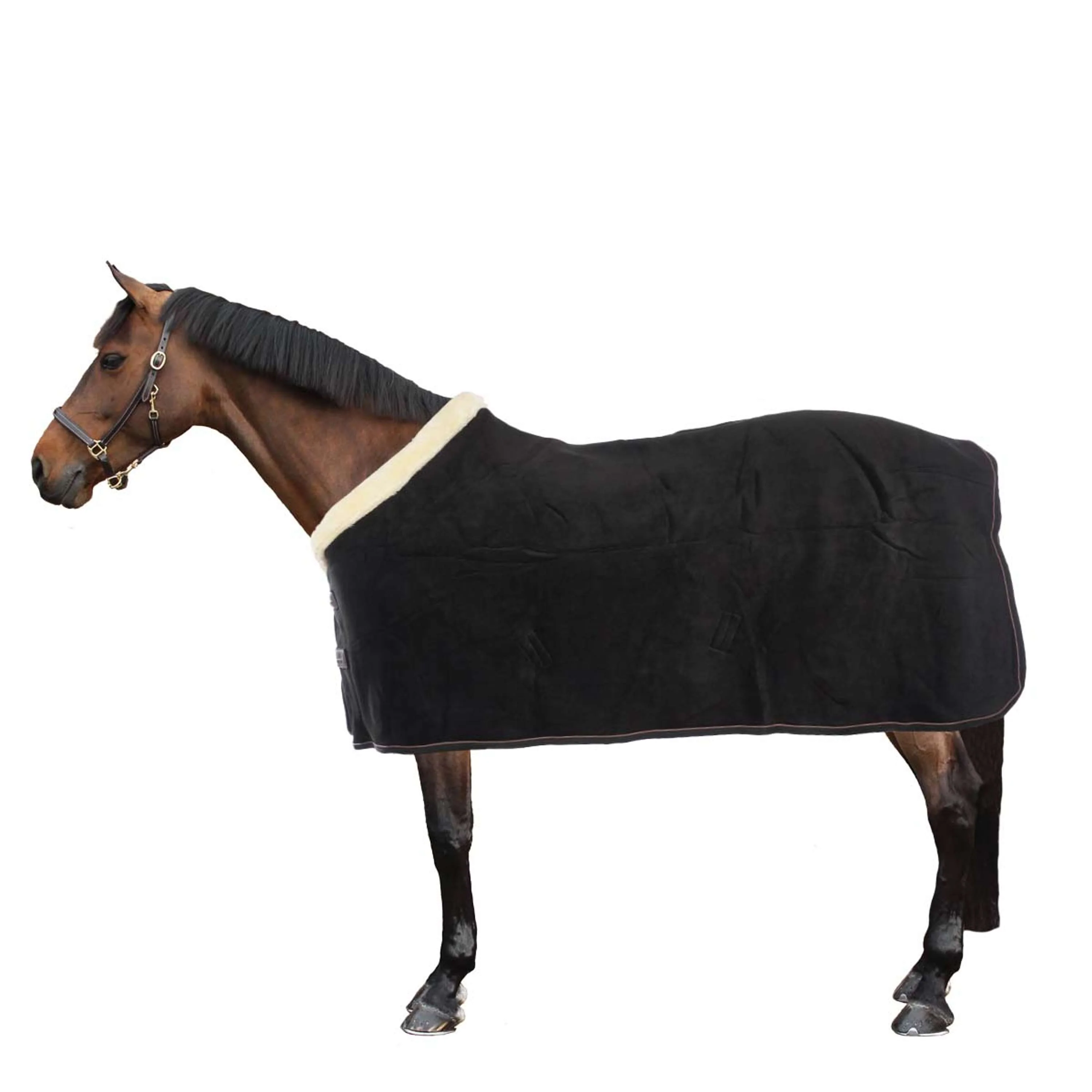 Kentucky Couvertures Anti-Transpiration Show Fleece Heavy Noir - Image 6