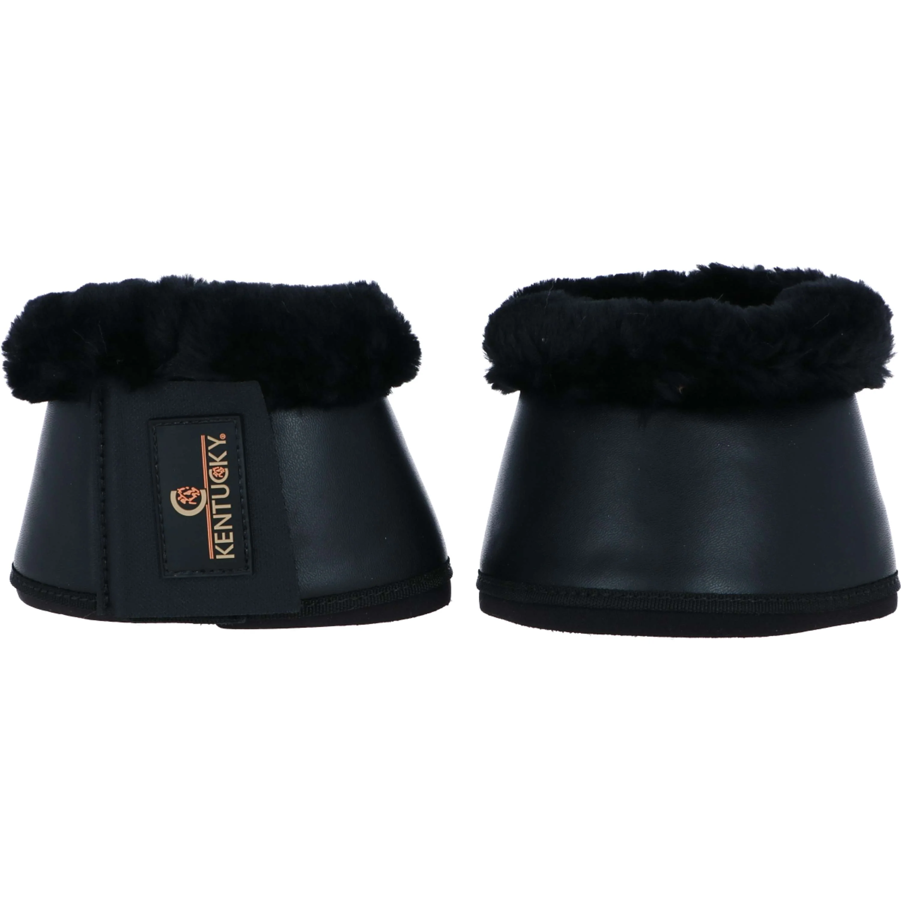 Kentucky Horsewear Cloches d'Obstacles Sheepskin Leather Noir/Noir - Image 2