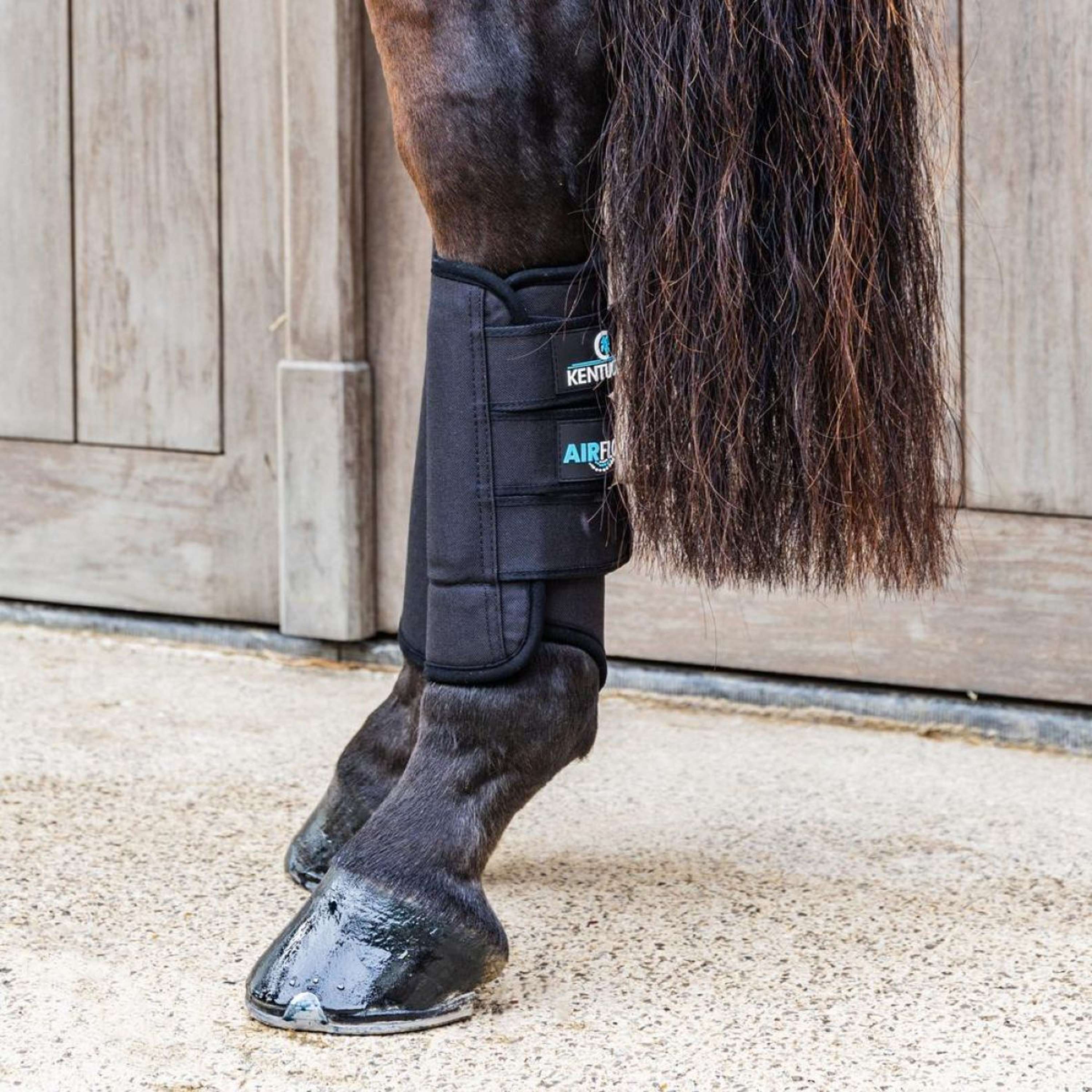 Kentucky Horsewear Eventing Boots 3D Air Flow Skin Friendly Hind Noir - Image 3