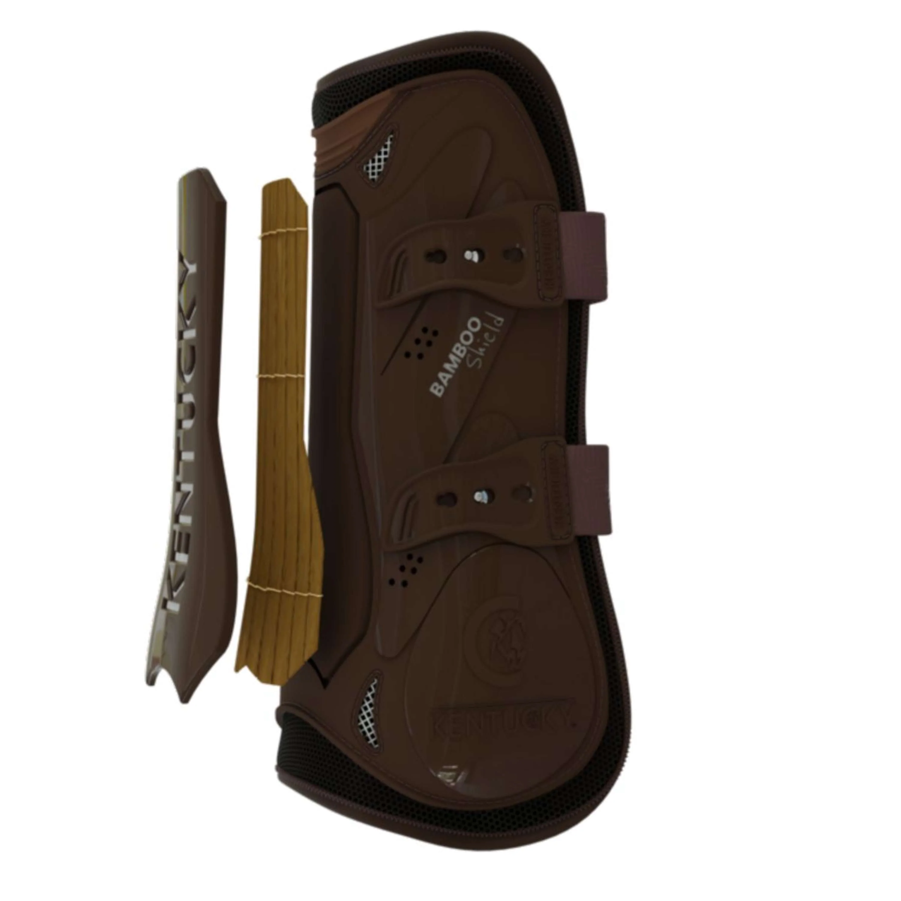 Kentucky Horsewear Protèges-Tendons Bamboo Elastic Marron - Image 7