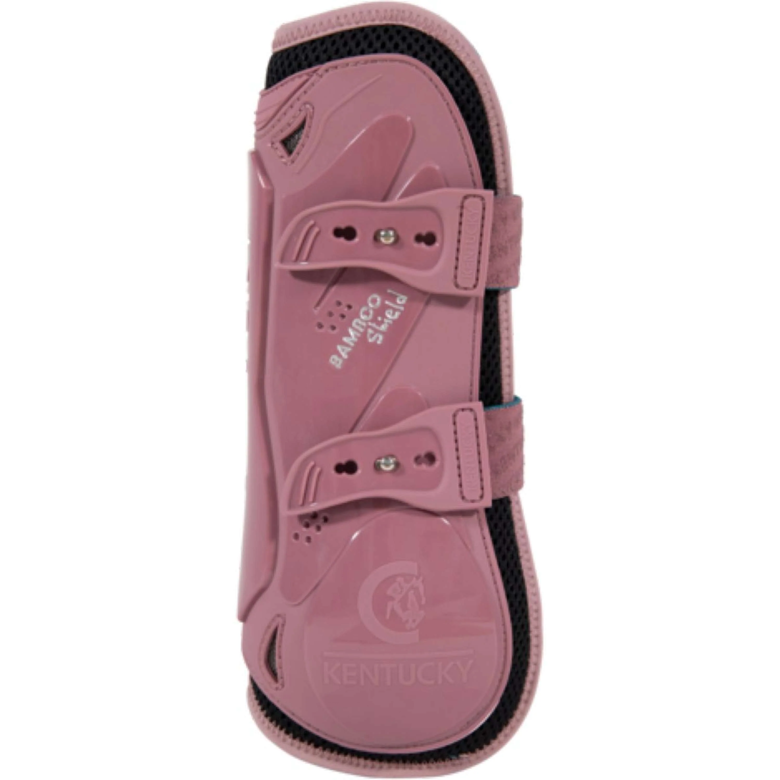 Kentucky Horsewear Protèges-Tendons Bamboo Elastic Old Rose - Image 3