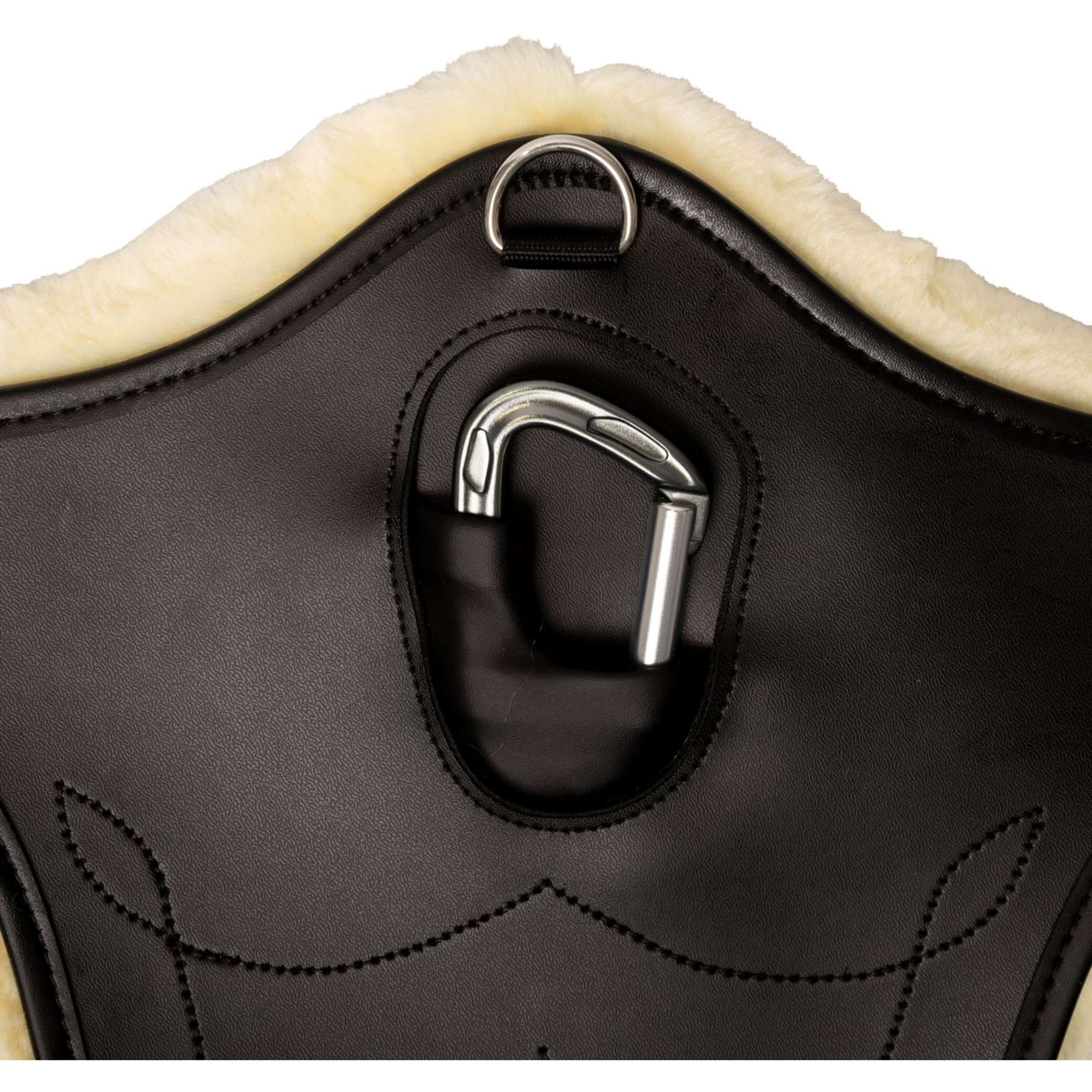 Kentucky Horsewear Sangle d'Obstacle Anatomic Sheepskin Noir - Image 4
