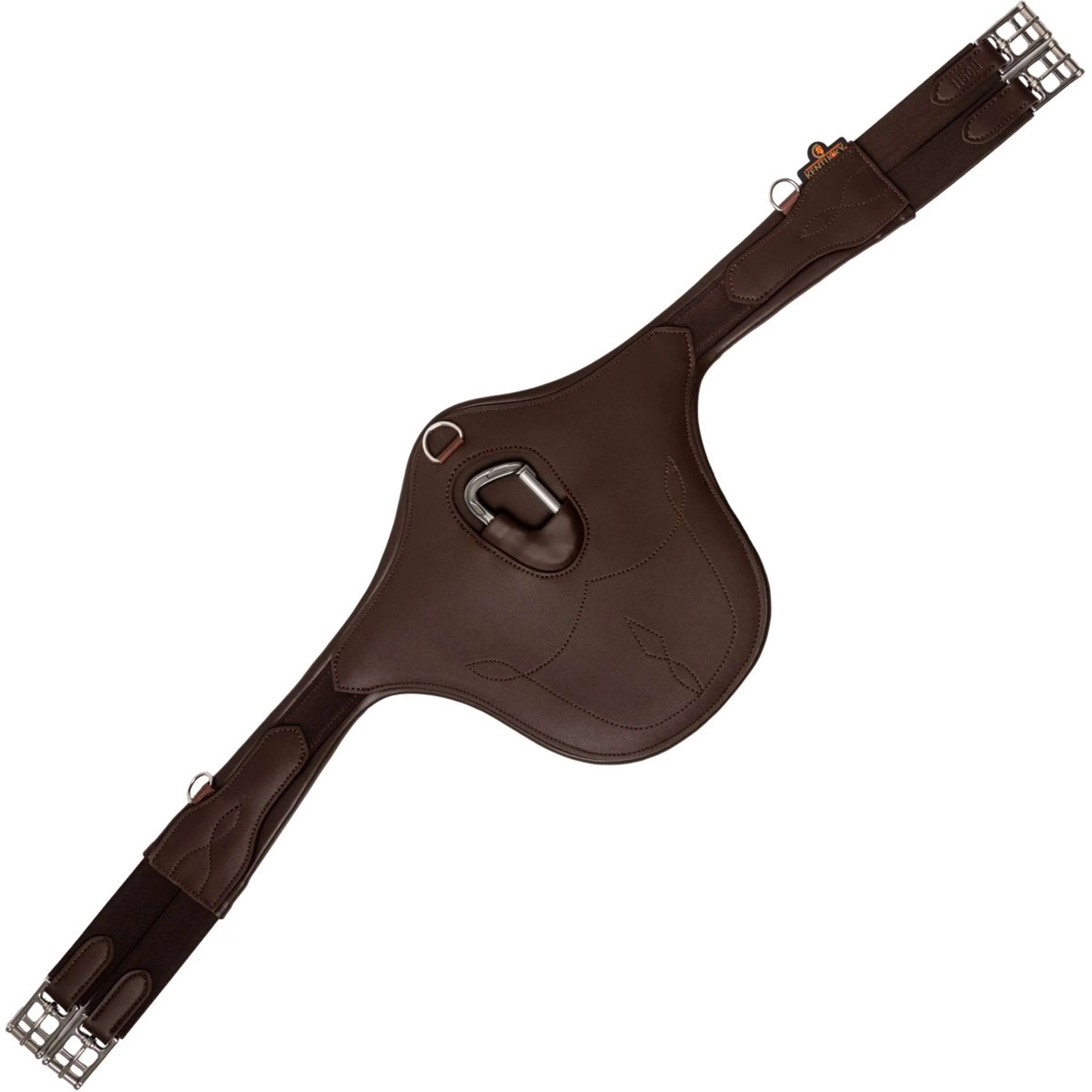Kentucky Horsewear Sangle d'Obstacle Rabat Ventral Anatomic Marron - Image 8