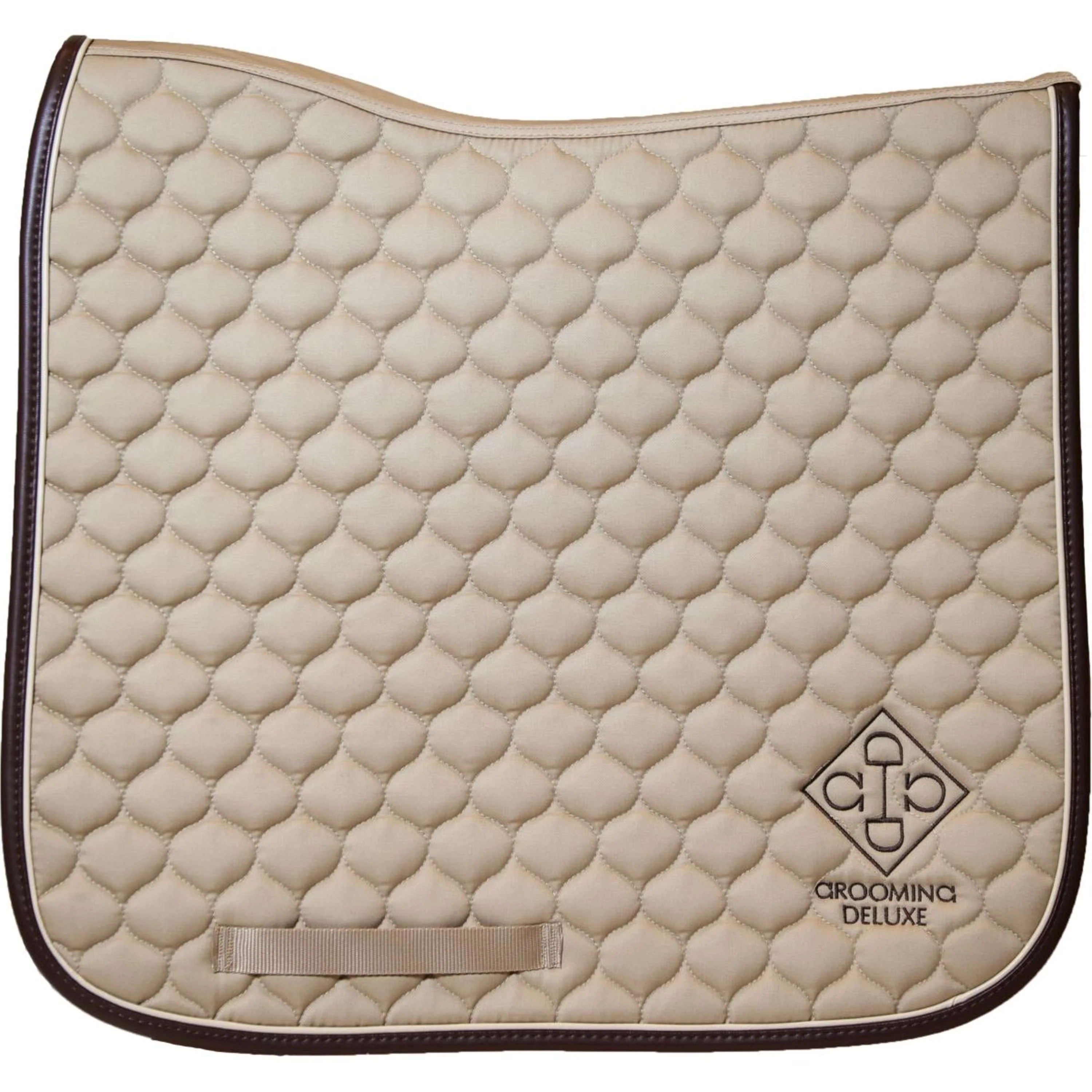 Kentucky Horsewear Tapis de Selle Grooming Deluxe Dressage Beige