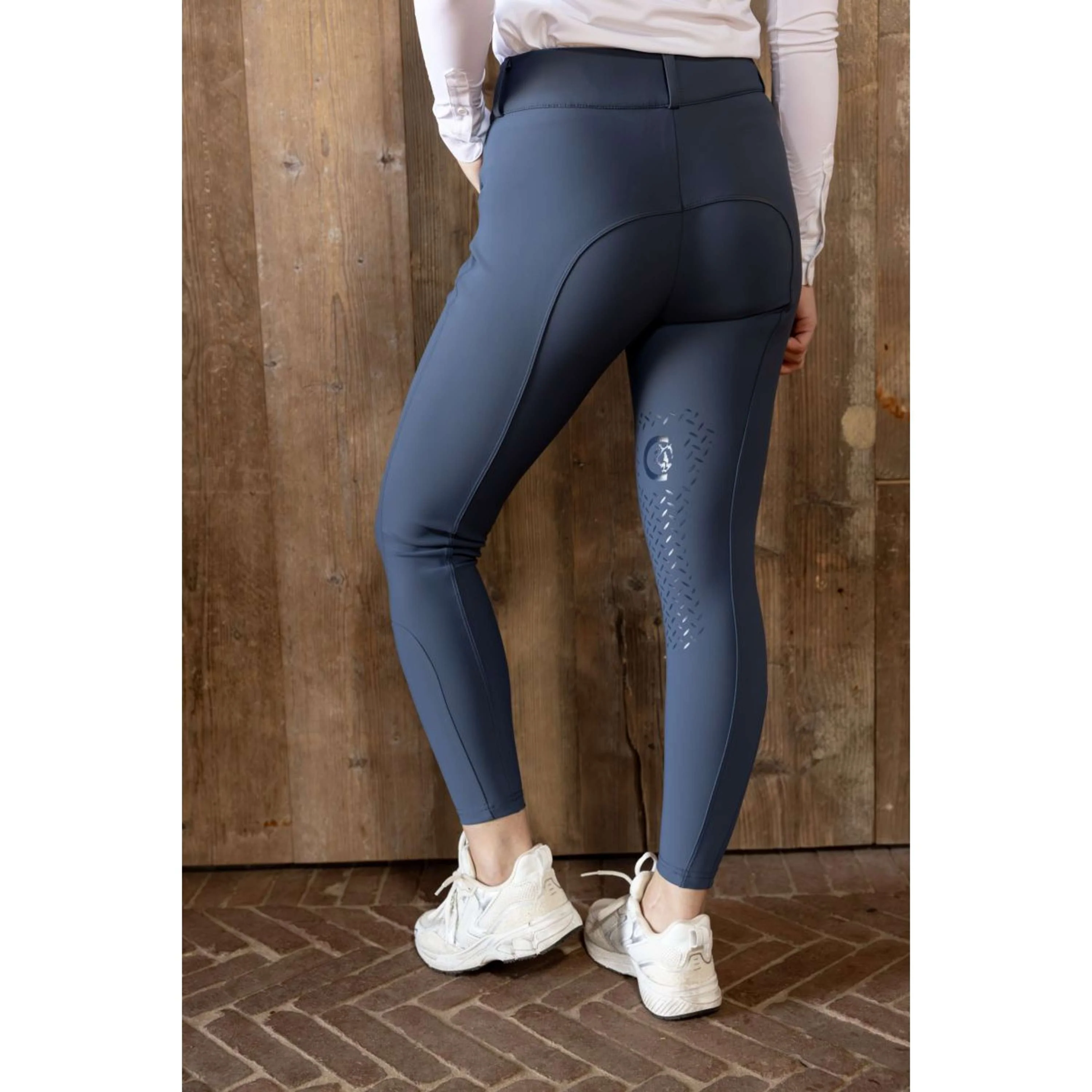 Kentucky Pantalon d'Équitation Miami Knee Grip Femme Bleu Océan - Image 3