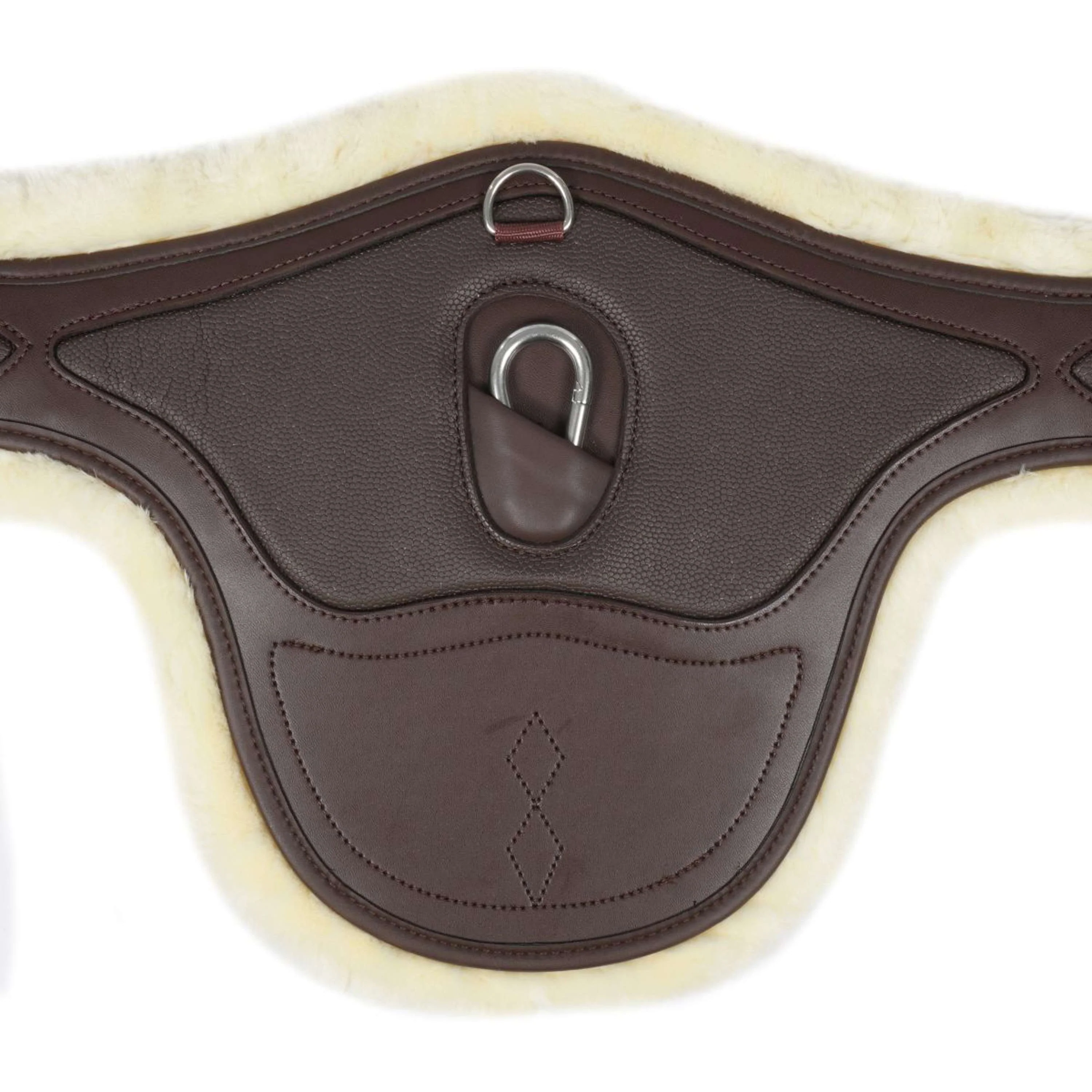 Kentucky Sangle Bavette Sheepskin Special pour le Saut Marron - Image 7