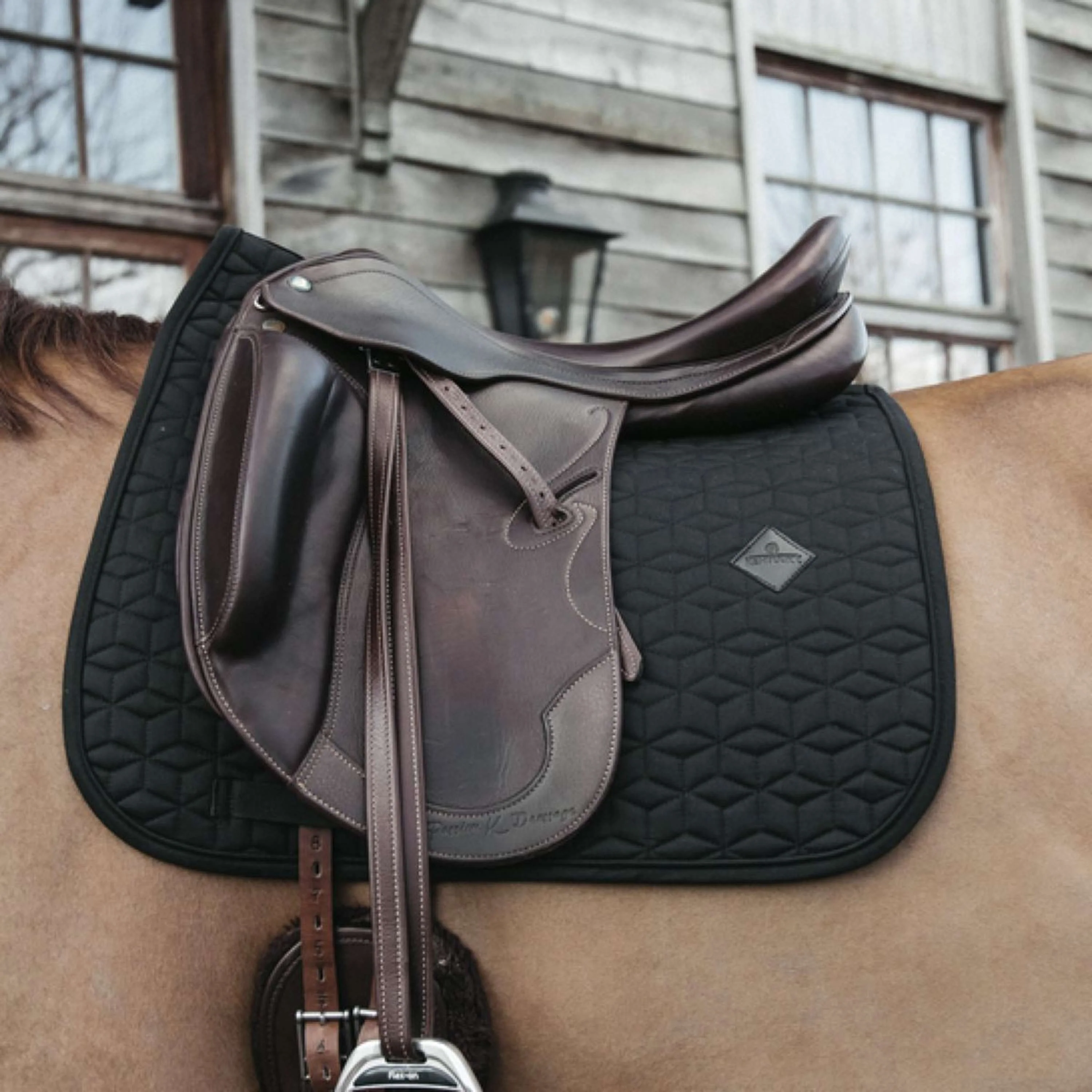 Kentucky Tapis de Selle Classic Dressage Noir - Image 2