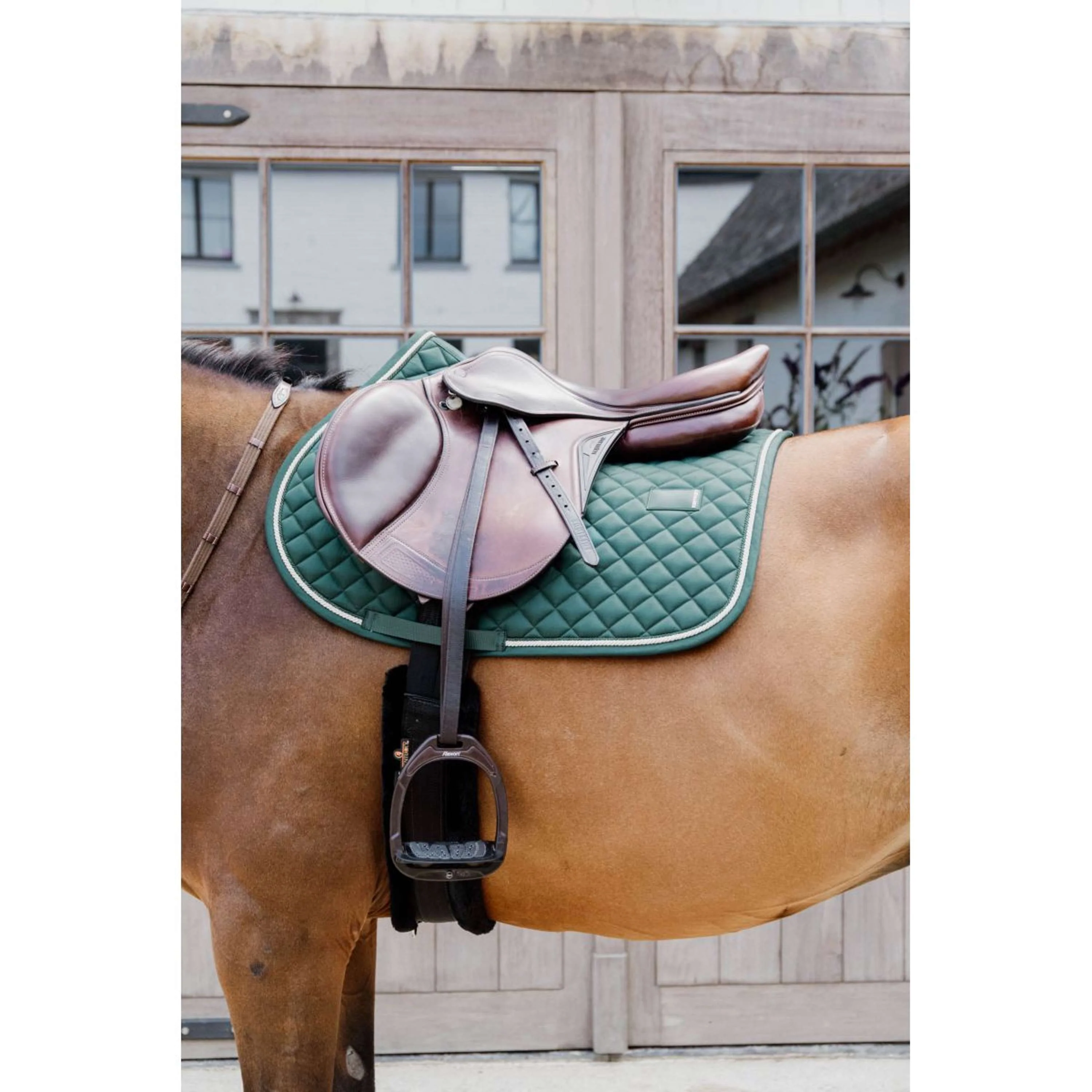 Kentucky Tapis de Selle Diamond Rope de Saut Pine Green - Image 2