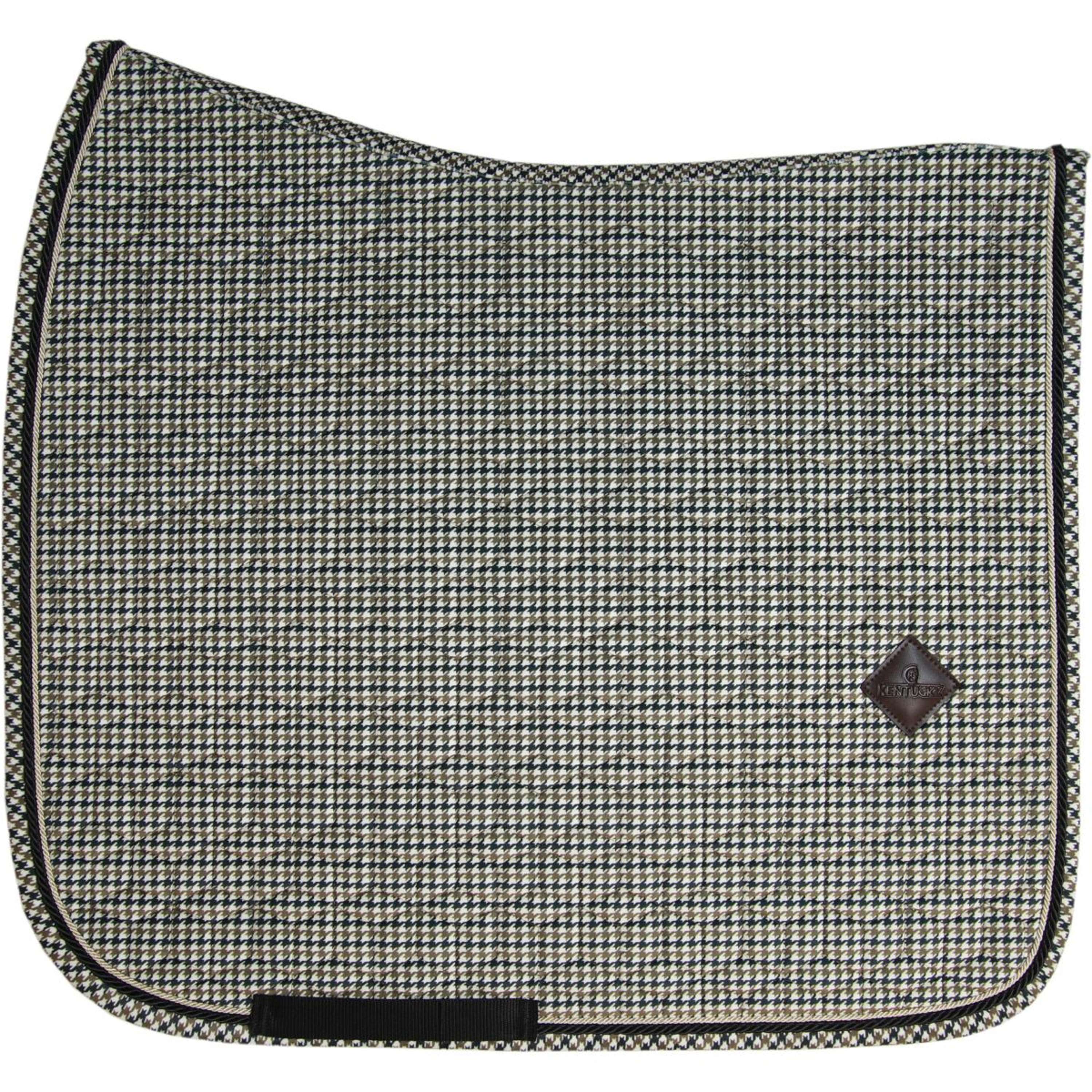 Kentucky Tapis de Selle Pied-de-Poule Dressage Marron